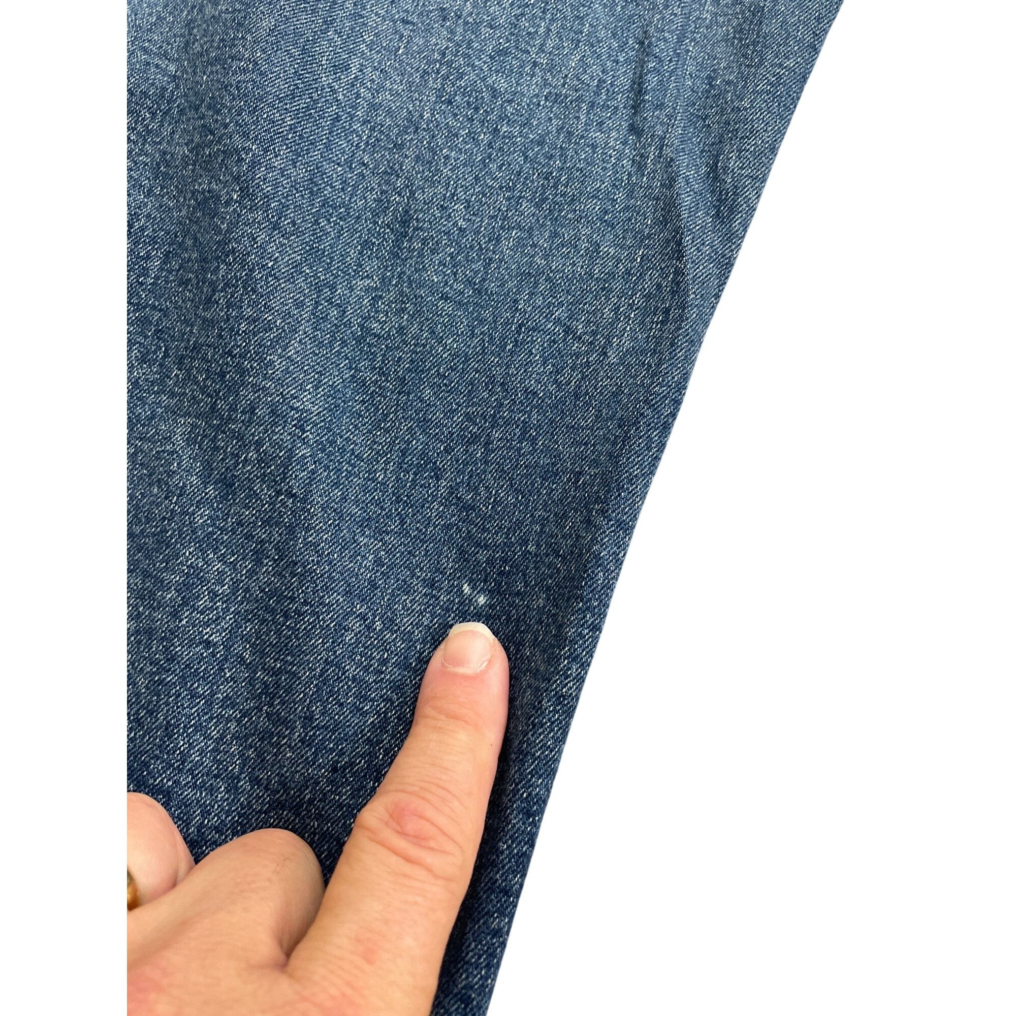 Levi's Levis 505 Mens Straight Fit Blue Denim Jeans Size 40x34 SKU Size US 40 / EU 56 - 15 Thumbnail