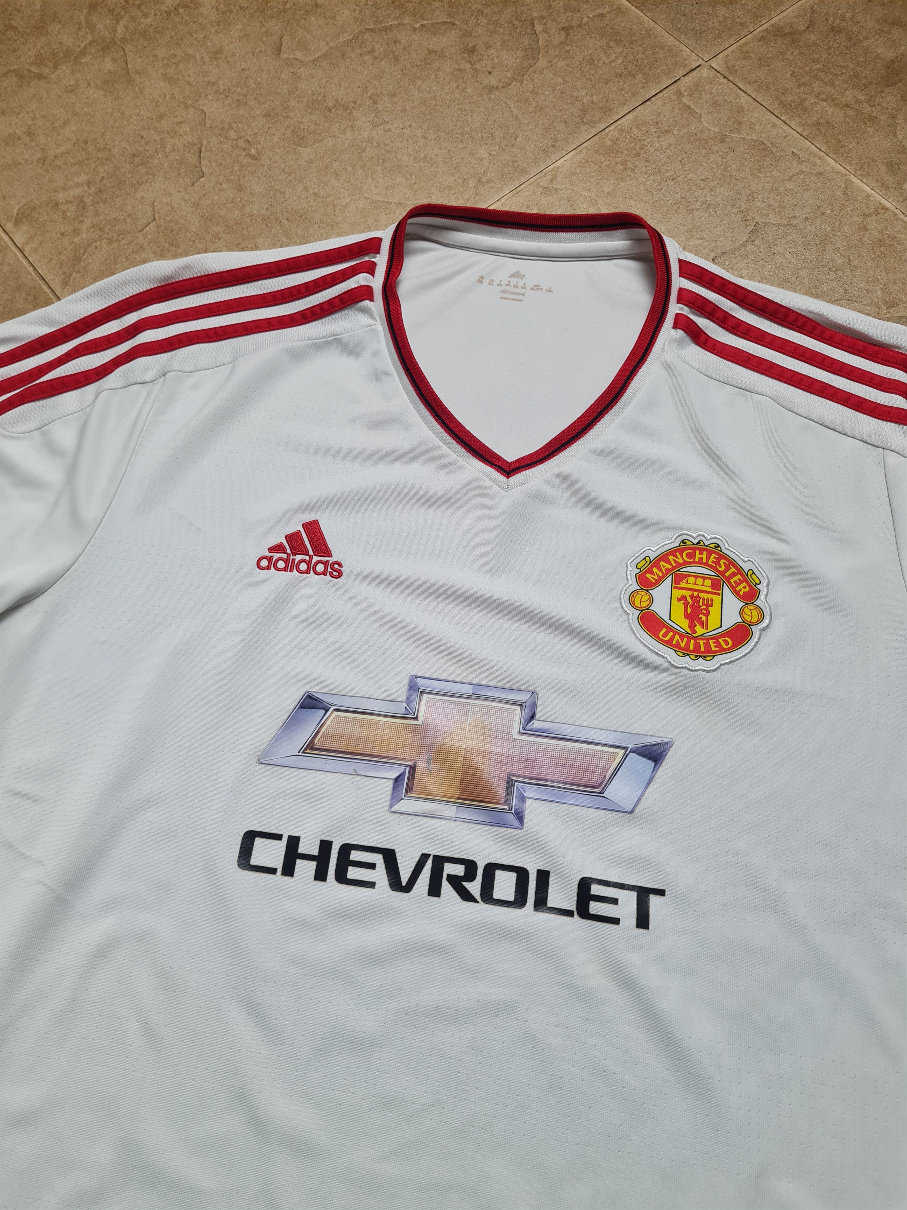Adidas Jersey Adidas Manchester United Shirt Away 2015/2016 Sz XXL Size US XXL / EU 58 / 5 - 4 Thumbnail