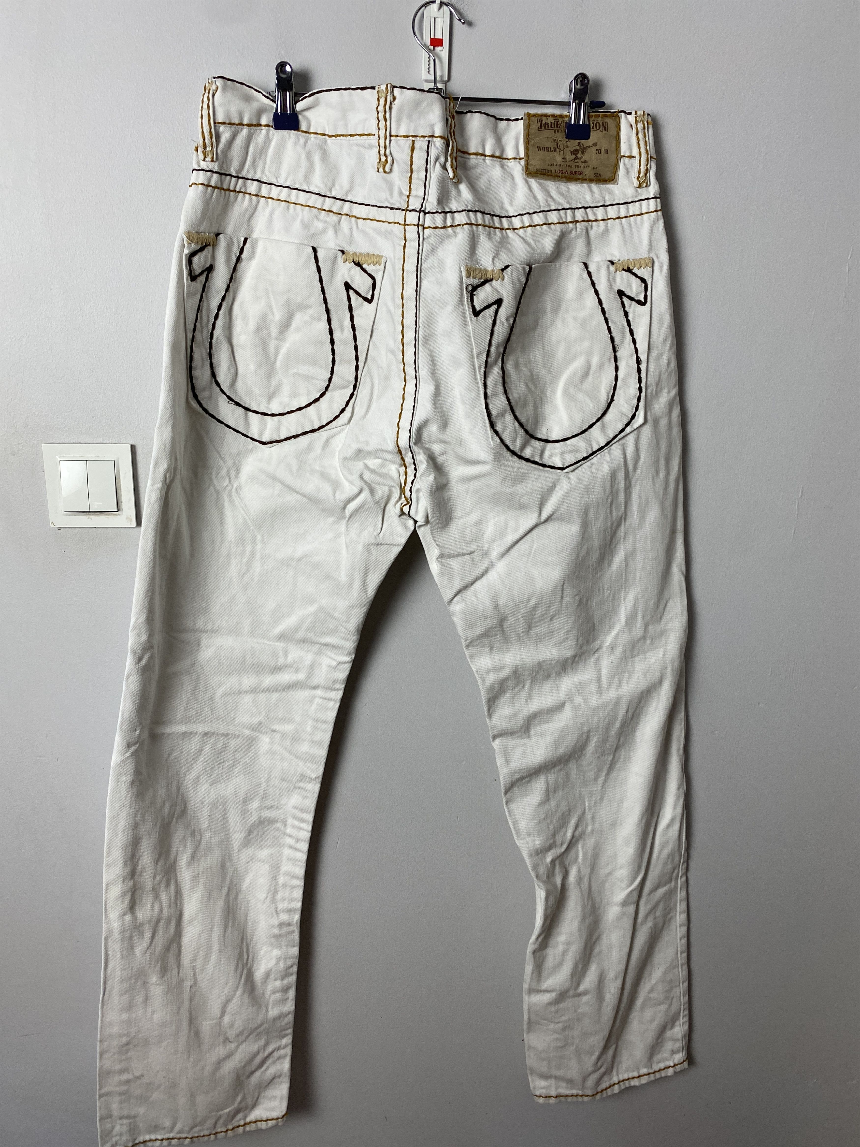 Affliction True Religion affliction y2k 00s jeans denim pants Size US 36 / EU 52 - 1 Thumbnail
