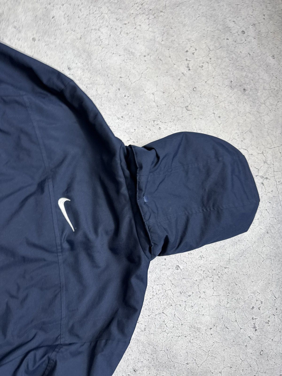 Nike × Vintage Nike Vintage Bomber Jacket Blue Swoosh Size S Y2K Size US S / EU 44-46 / 1 - 10 Thumbnail
