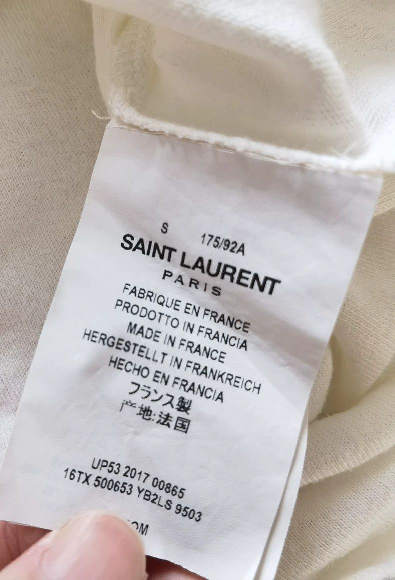 Saint Laurent Paris Saint laurent paris short sleeves 2506-Nextarrow Size US S / EU 44-46 / 1 - 4 Thumbnail