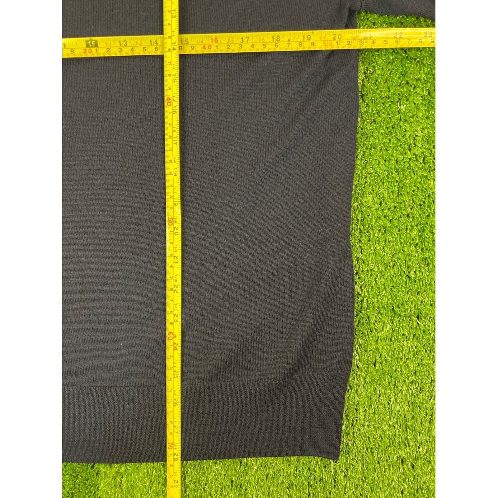 Brooks Brothers Brooks Brothers Mens Black Fine Merino Wool XL Size US XL / EU 56 / 4 - 4 Thumbnail