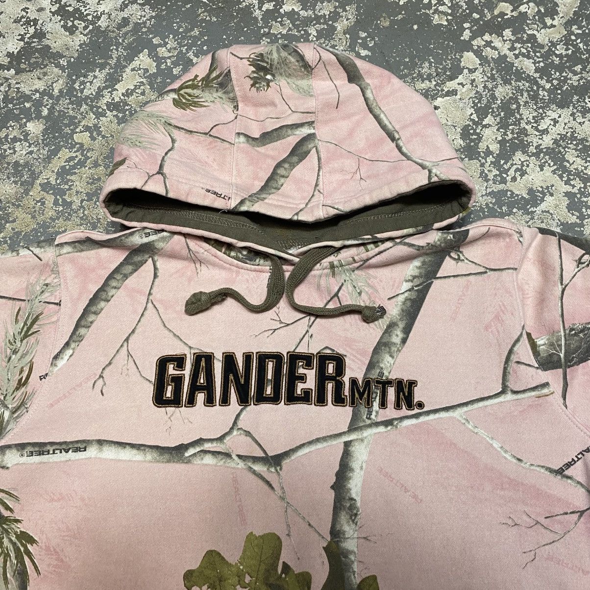 Realtree × Vintage Y2K Gander Mountain Pink Camo RealTree Hoodie Sweatshirt Size US S / EU 44-46 / 1 - 3 Thumbnail