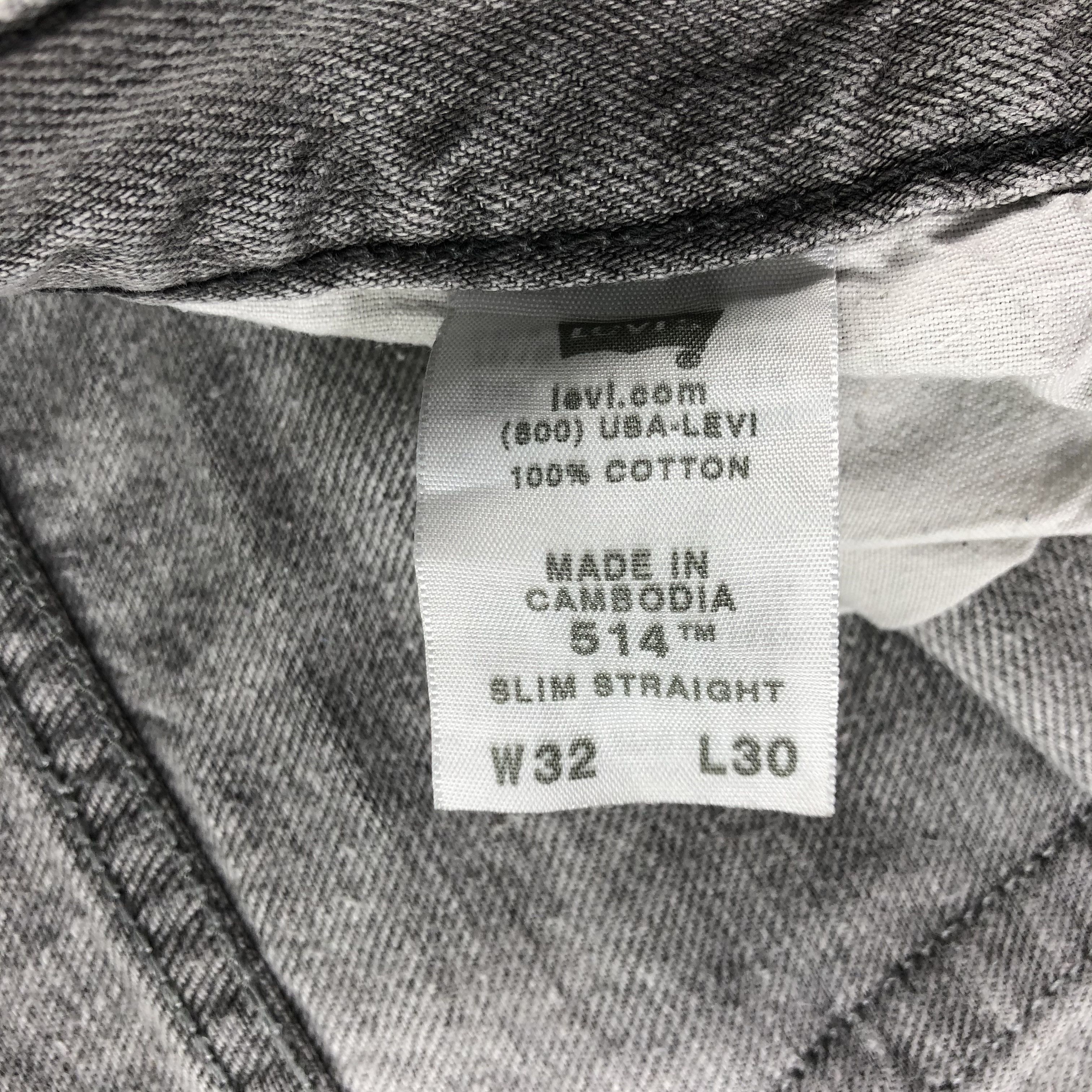 Levi's Vintage Levis 514 Jeans-J2483 Size US 33 - 11 Thumbnail
