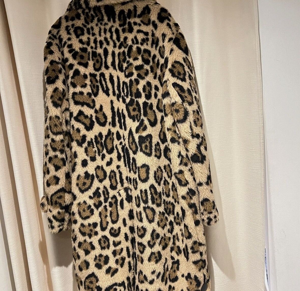 Celine Celine 22FW boydoll alpaca fur leopard pattern coat sz48 Size US M / EU 48-50 / 2 - 4 Thumbnail