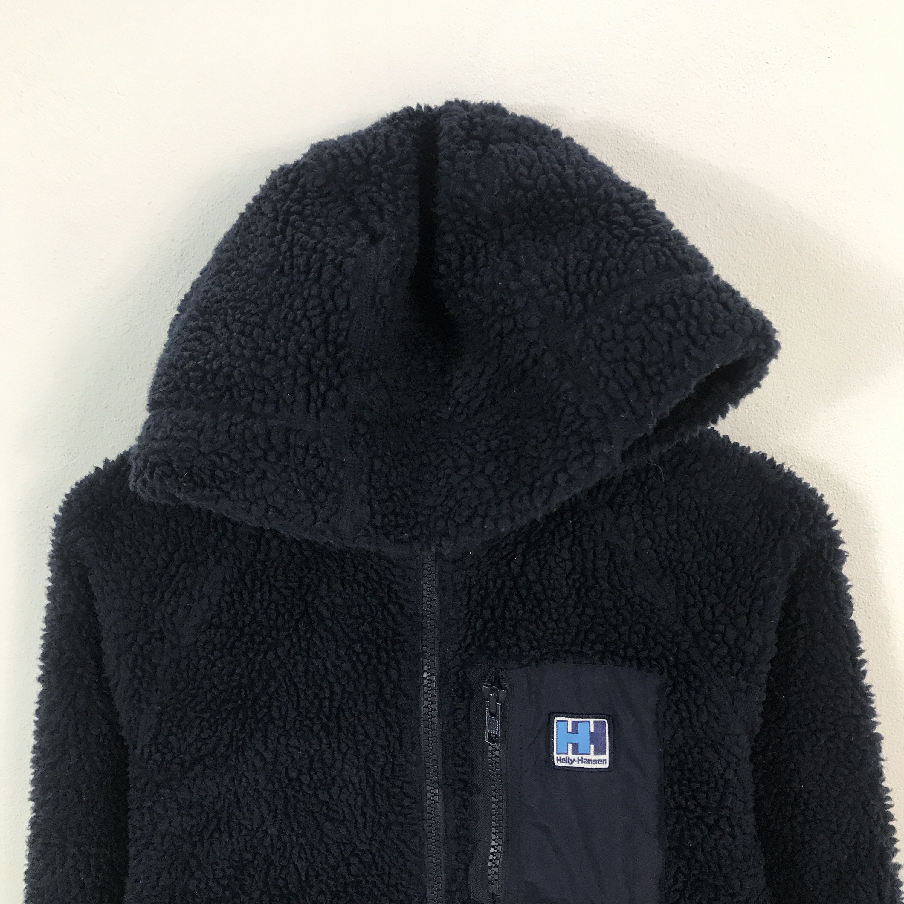Rare🔥halley hansen sherpa fleece navy jacket