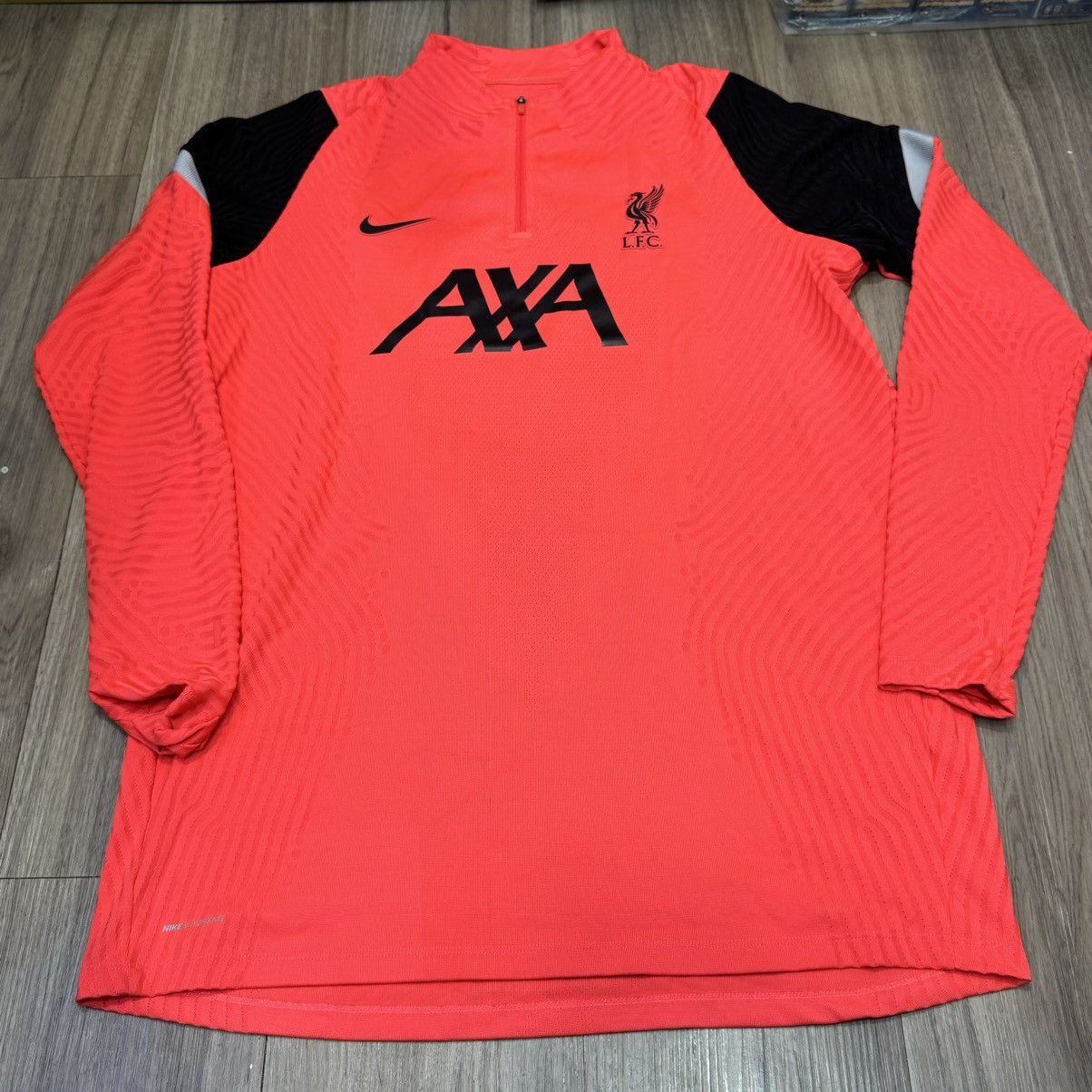 Nike Liverpool 20/21 player issue VaporKnit Strike Drill Top Size US XL / EU 56 / 4 - 1 Thumbnail