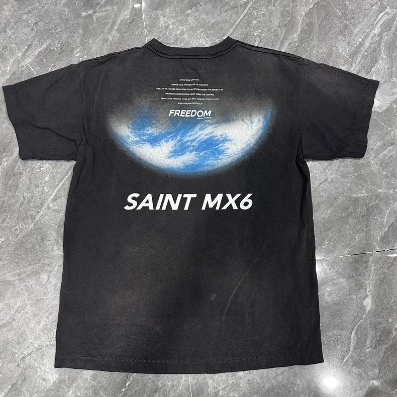 Saint Michael Saint Michael Cartoon washing destroys short sleeves Size US S / EU 44-46 / 1 - 2 Thumbnail