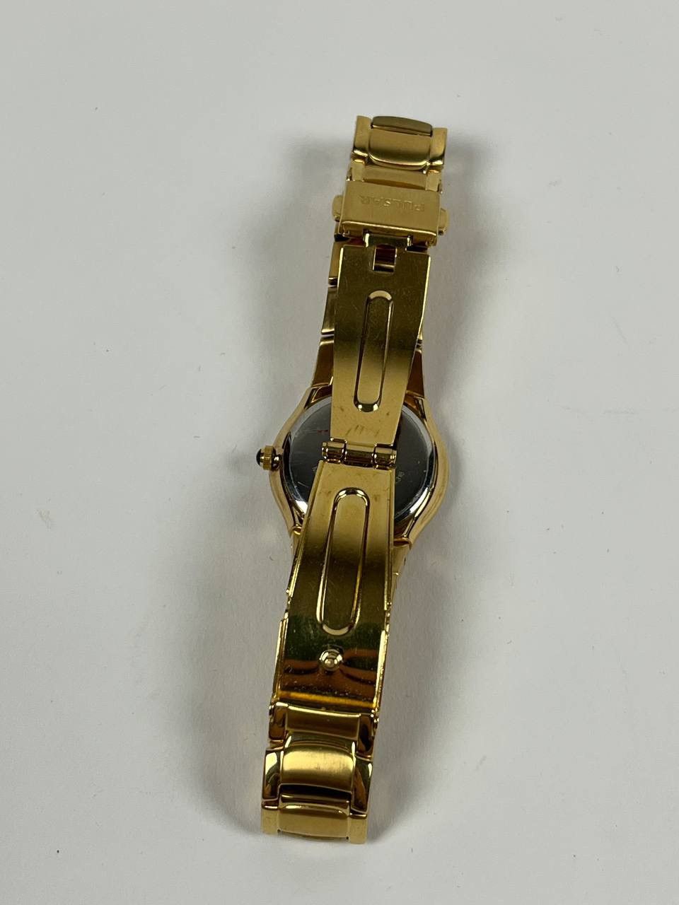 Pulsar × Seiko × Swarovski Pulsar Seiko VX82-X316 Women's Gold Swarowski Diamonds Watch Size ONE SIZE - 6 Thumbnail