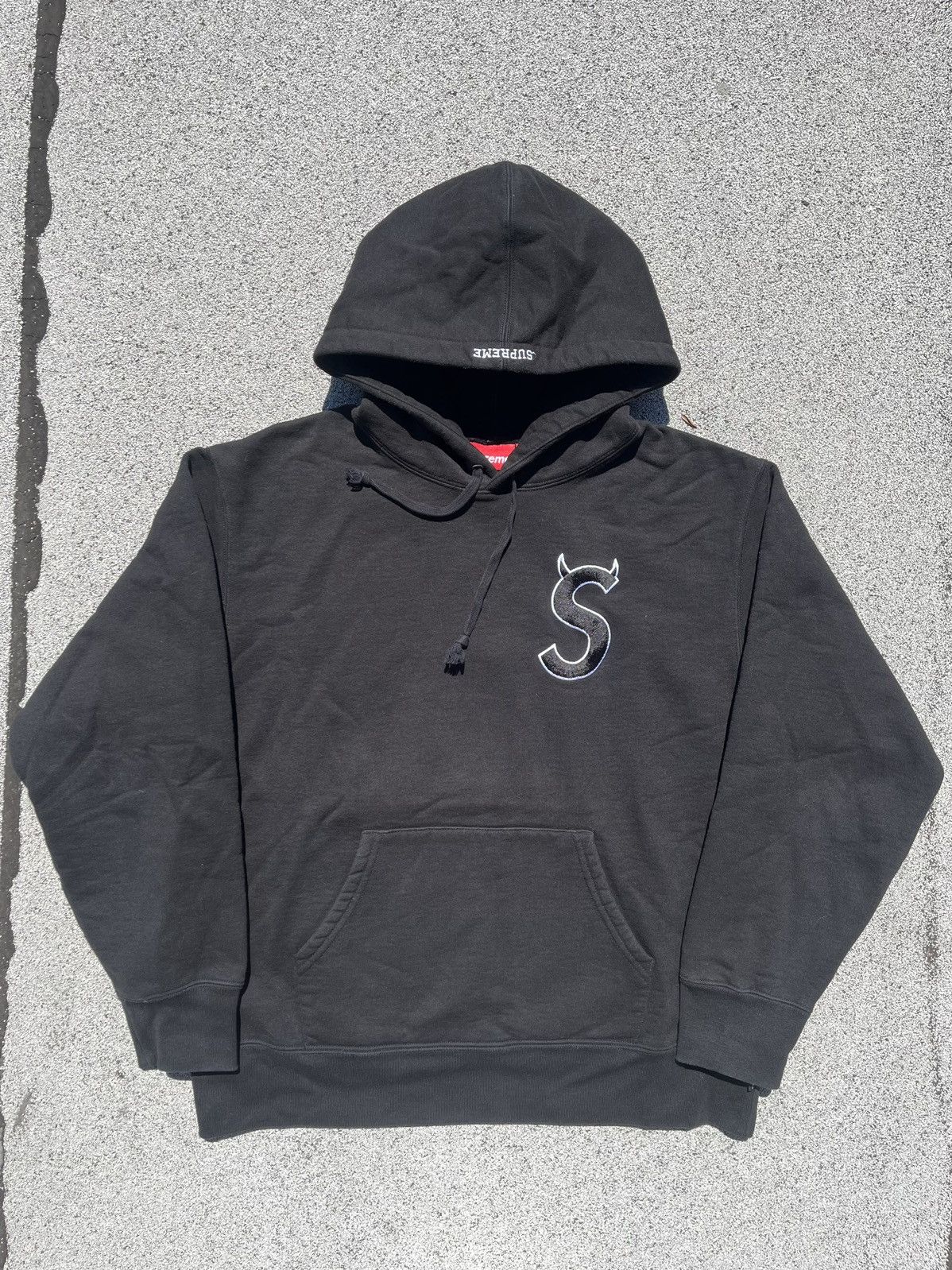 Supreme FW22 Supreme S Logo Hooded Sweatshirt Size US M / EU 48-50 / 2 - 1 Thumbnail