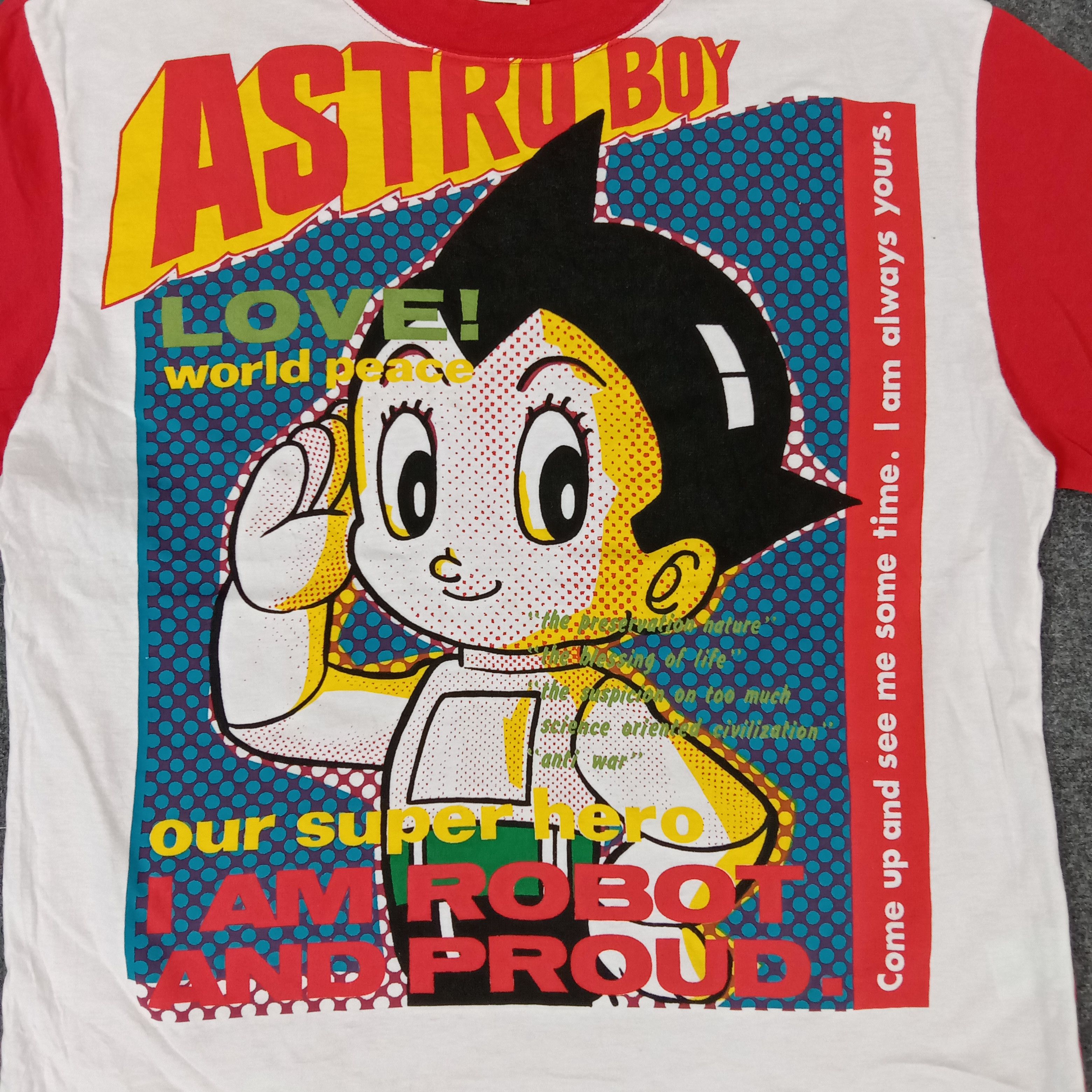 Anime × Cartoon Network × Vintage Astro Boy Japanese Anime Movie Tshirt Size US L / EU 52-54 / 3 - 2 Thumbnail