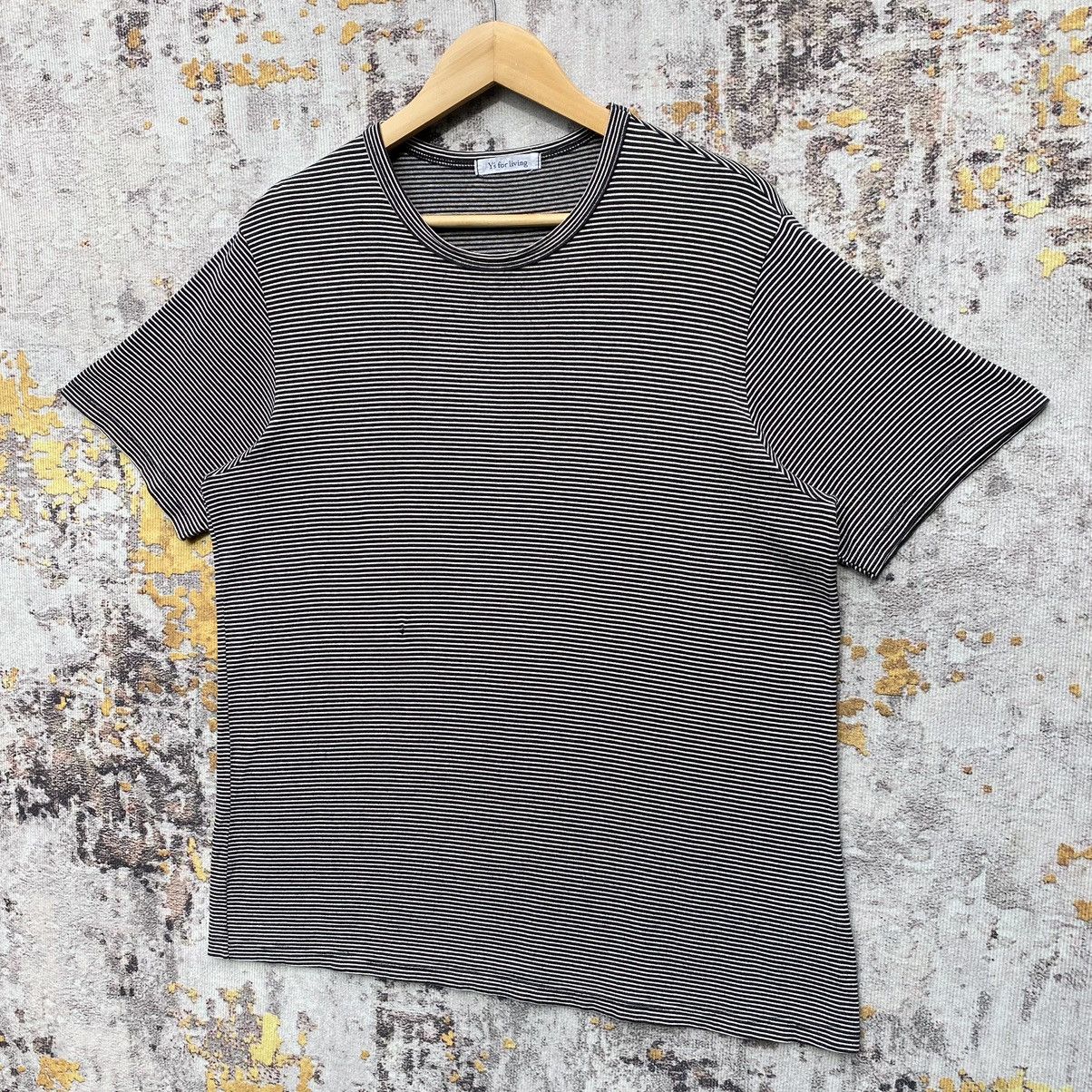 Vintage Y’s For Living Yohji Yamamoto Stripe Shirt Japanese Designer Size US M / EU 48-50 / 2 - 3 Thumbnail