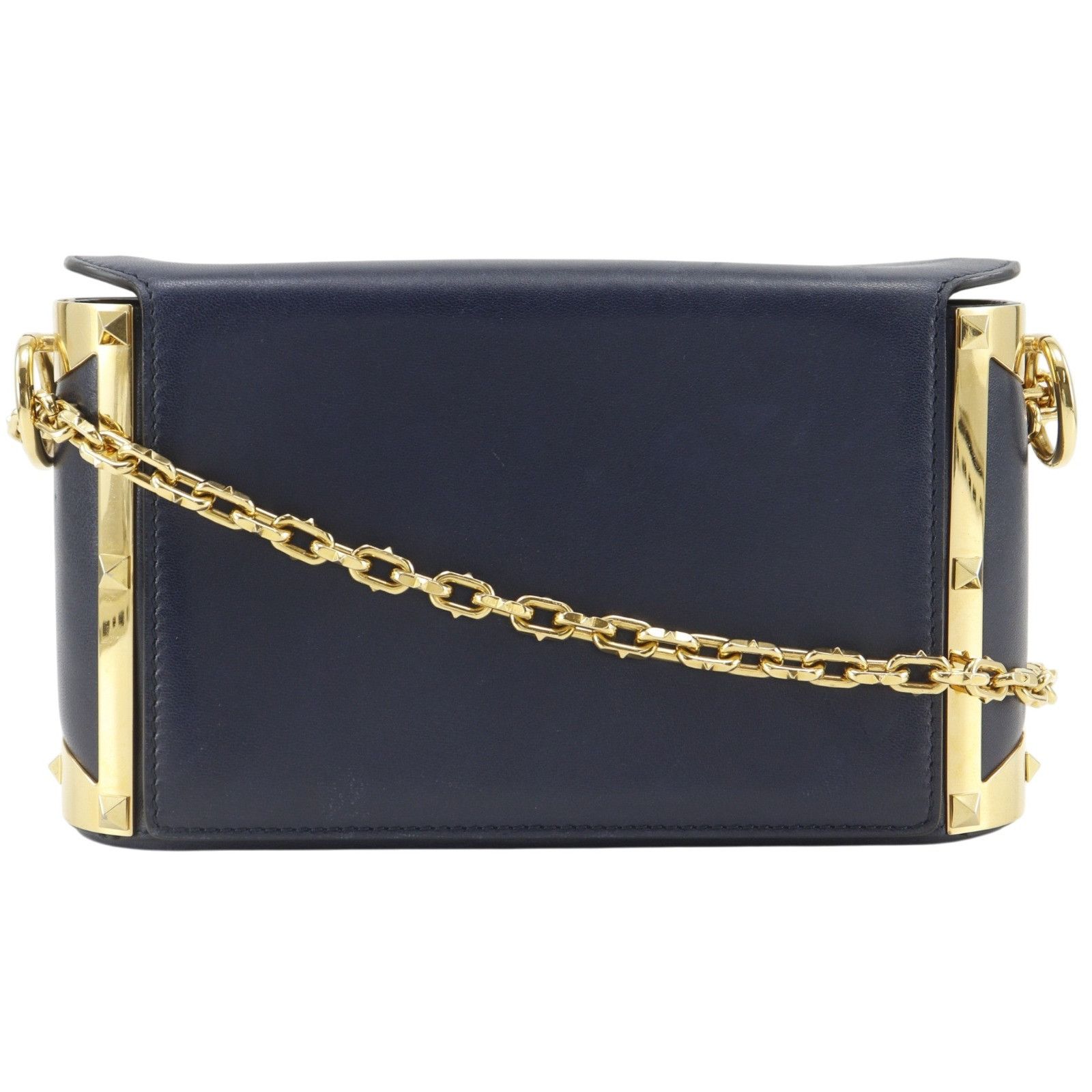 Valentino Valentino Valentino Garavani Lambskin Shoulder Bag Leather Shoulder Bag DUTY FREE for USA Size ONE SIZE - 1 Thumbnail
