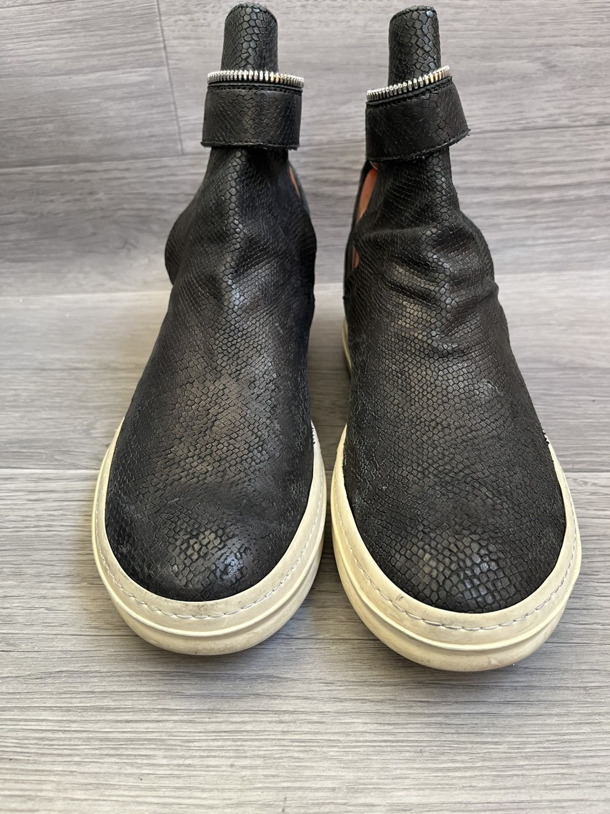 Officine Creative Officine creative snake skin ramones high top sneakers Size US 7 / EU 40 - 4 Thumbnail
