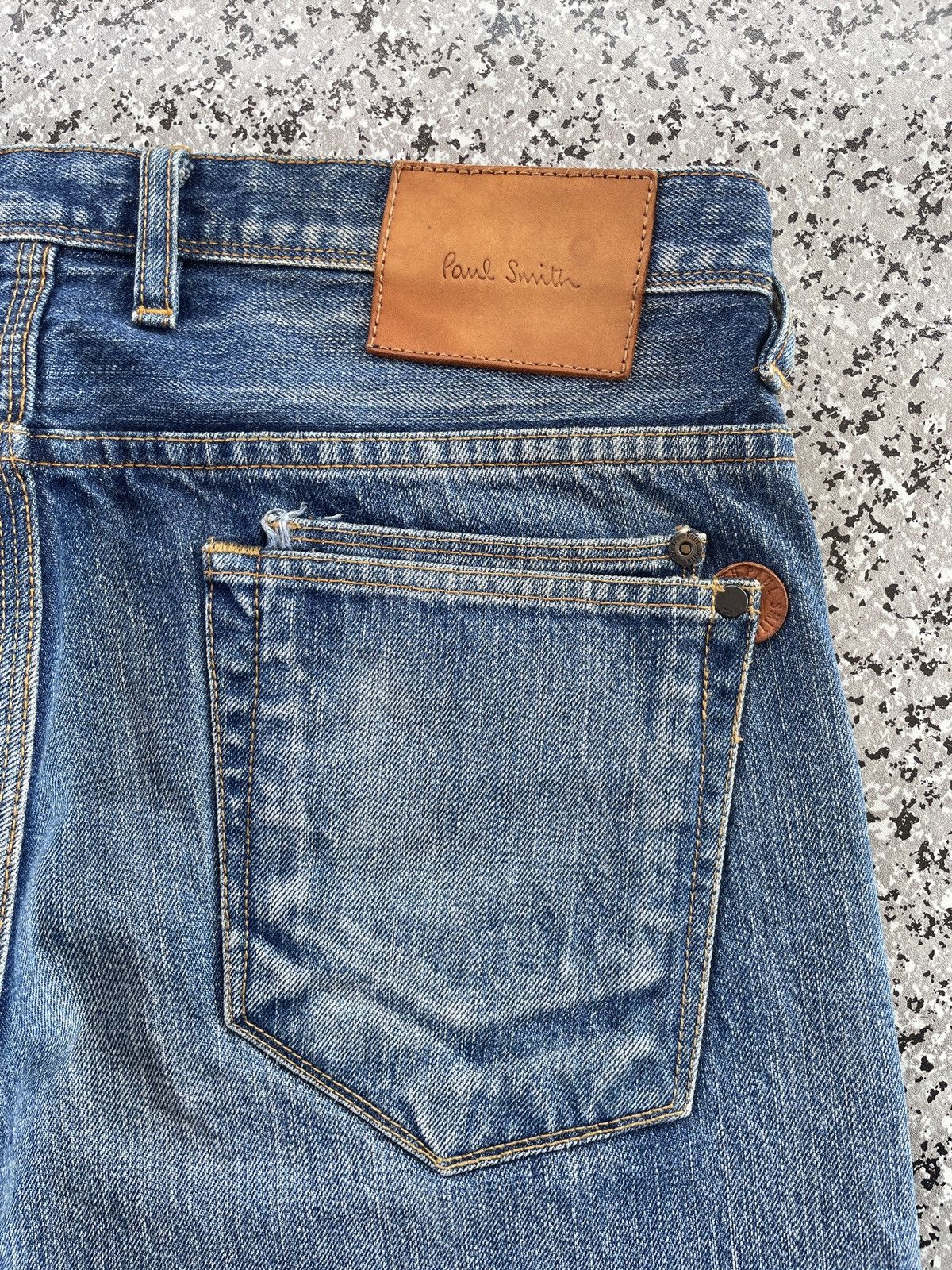 Paul Smith PAUL SMITH SELVEDGE JEANS (LG23) Size US 32 / EU 48 - 9 Thumbnail
