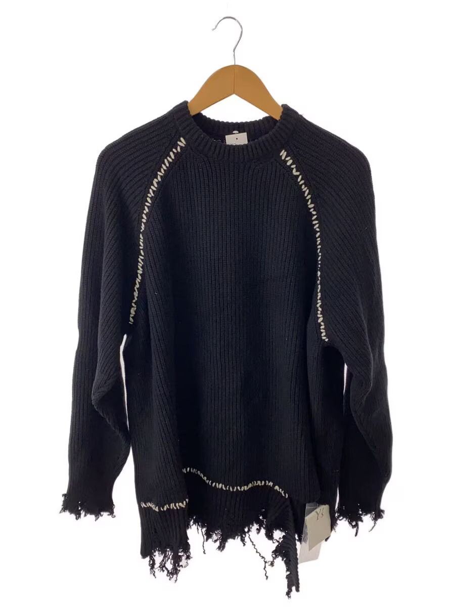 Yohji Yamamoto YOHJI YAMAMOTO Y's/YU-K56-047 Distressed knit Size US M / EU 48-50 / 2 - 1 Thumbnail