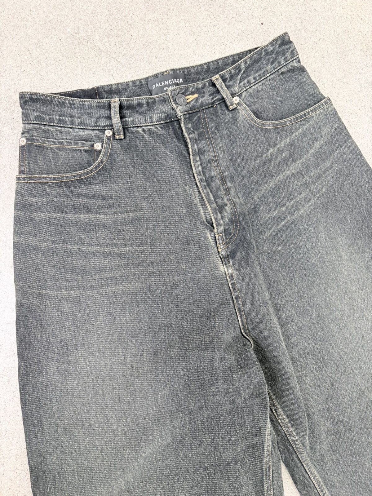 Balenciaga unisex japanese denim Size US 31 - 3 Thumbnail