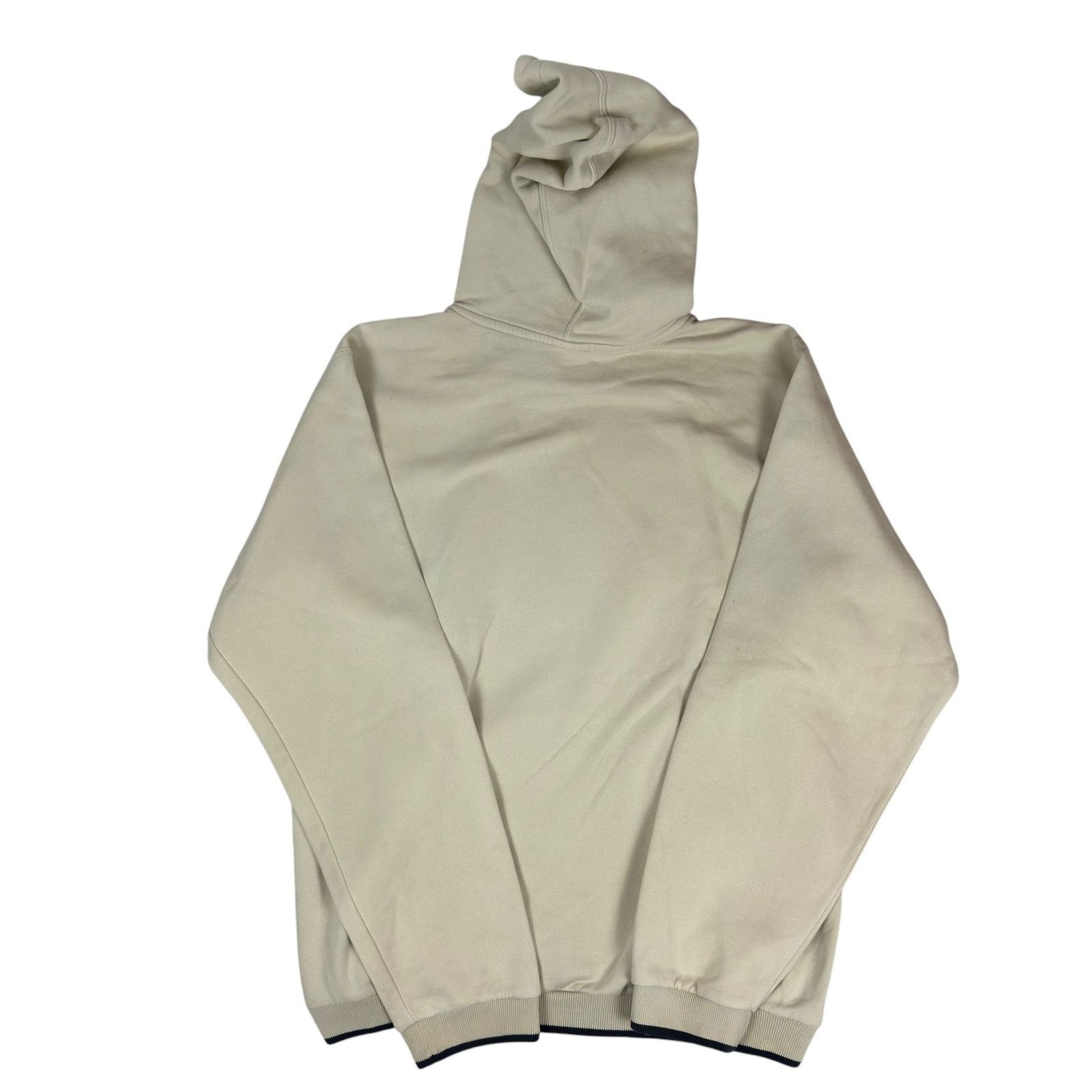 Nike × Vintage Nike Men's Ivory Swoosh Terry Fleece Pullover Hoodie Medium Size US M / EU 48-50 / 2 - 8 Thumbnail
