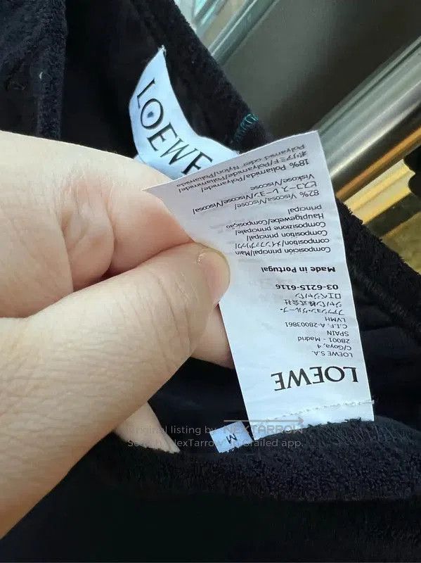 Loewe Loewe Blue Casual Pants for Women . Size 23" - 5 Thumbnail