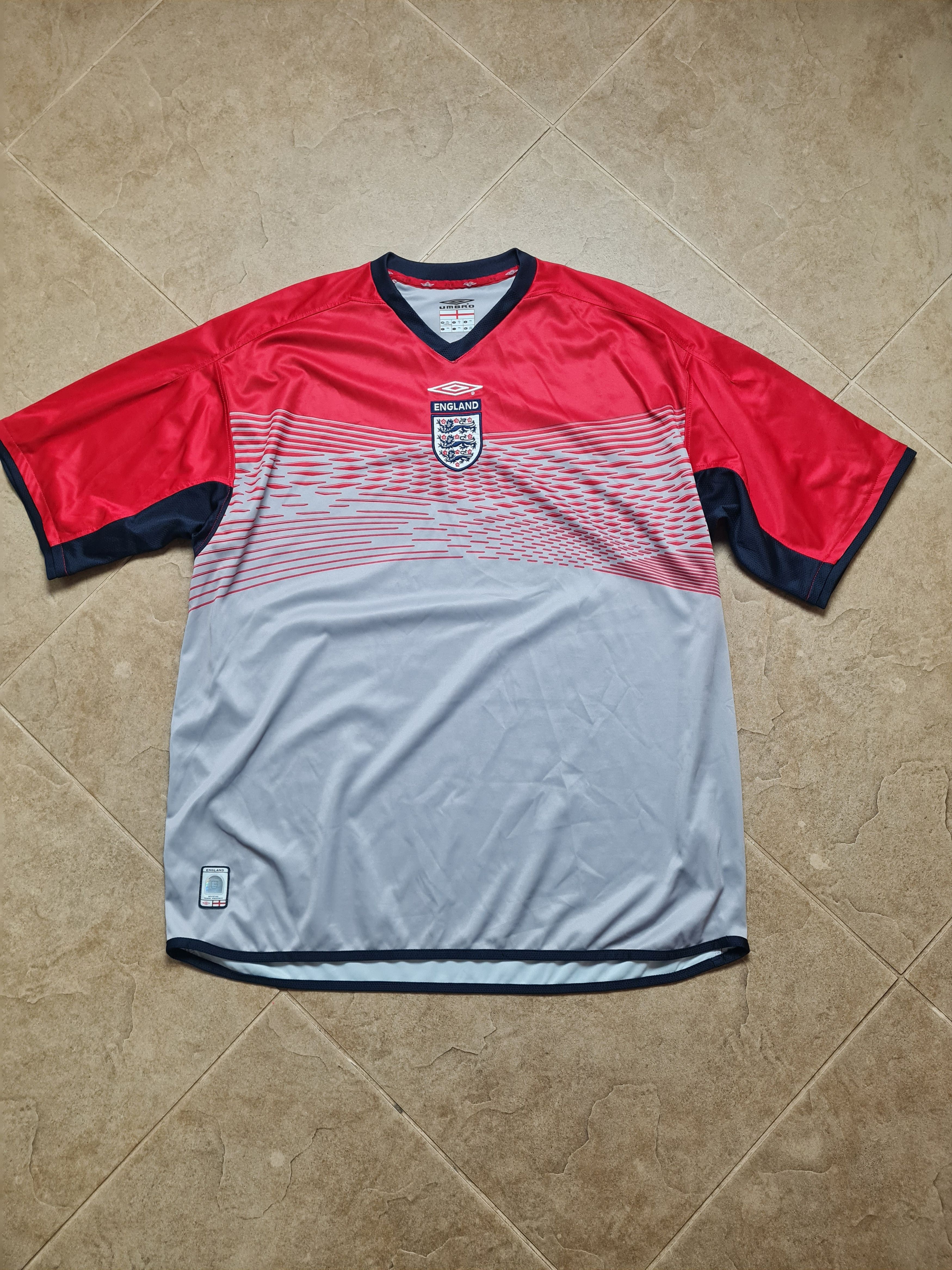 Umbro UMBRO England National Team Vintage Football Soccer Jersey Size US XXL / EU 58 / 5 - 5 Thumbnail