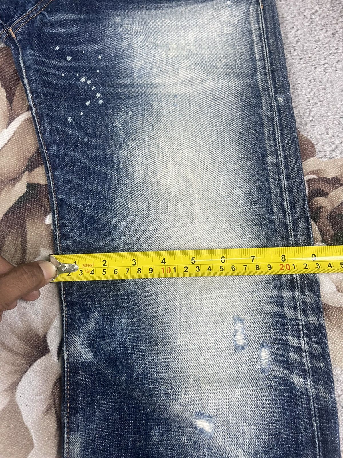 Japanese Brand RNA Native Jeans Distressed Streetwear Size US 31 - 11 Thumbnail
