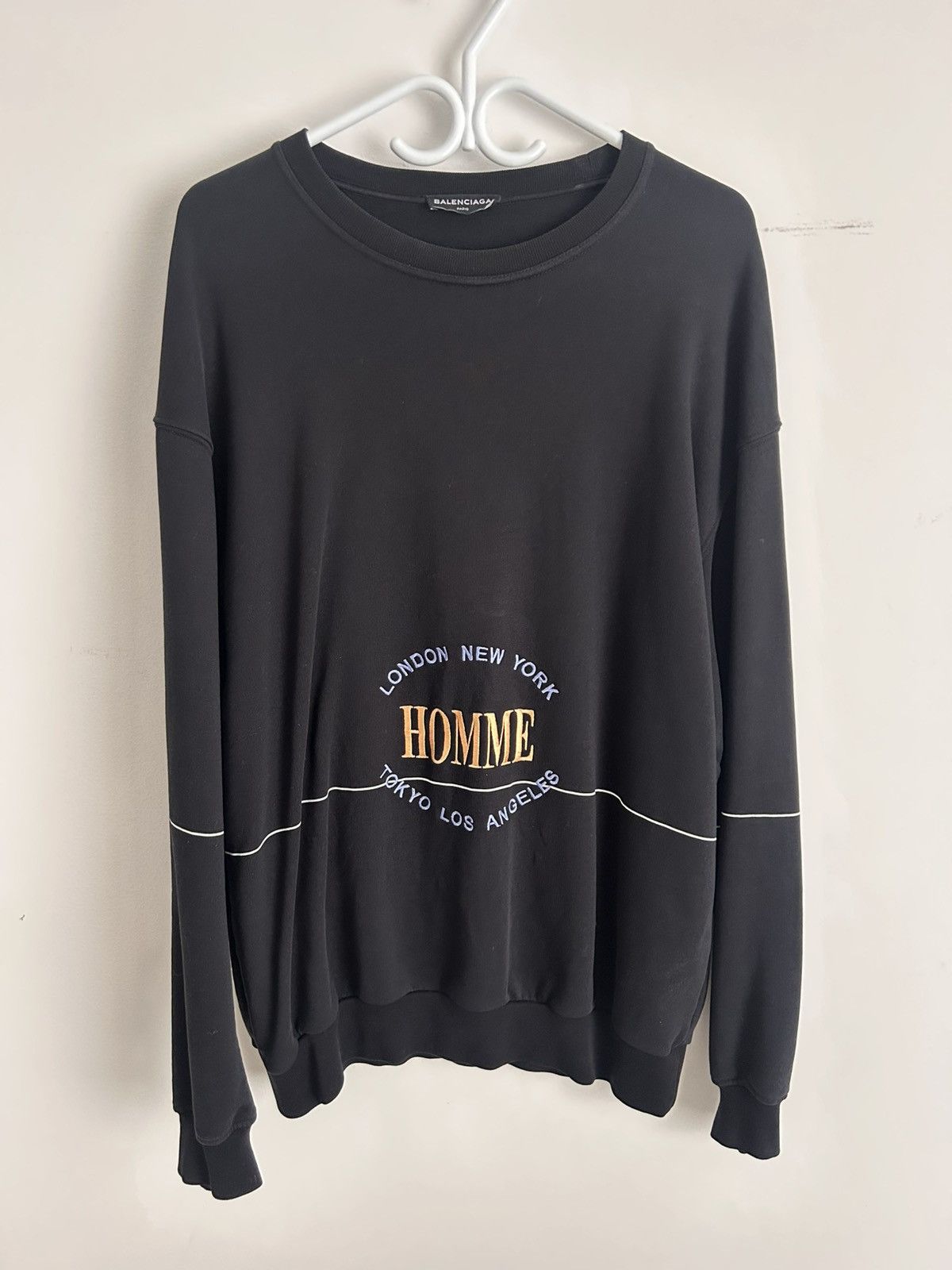 Balenciaga BALENCIAGA HOMME SWEATSHIRT Size US S / EU 44-46 / 1 - 1 Thumbnail