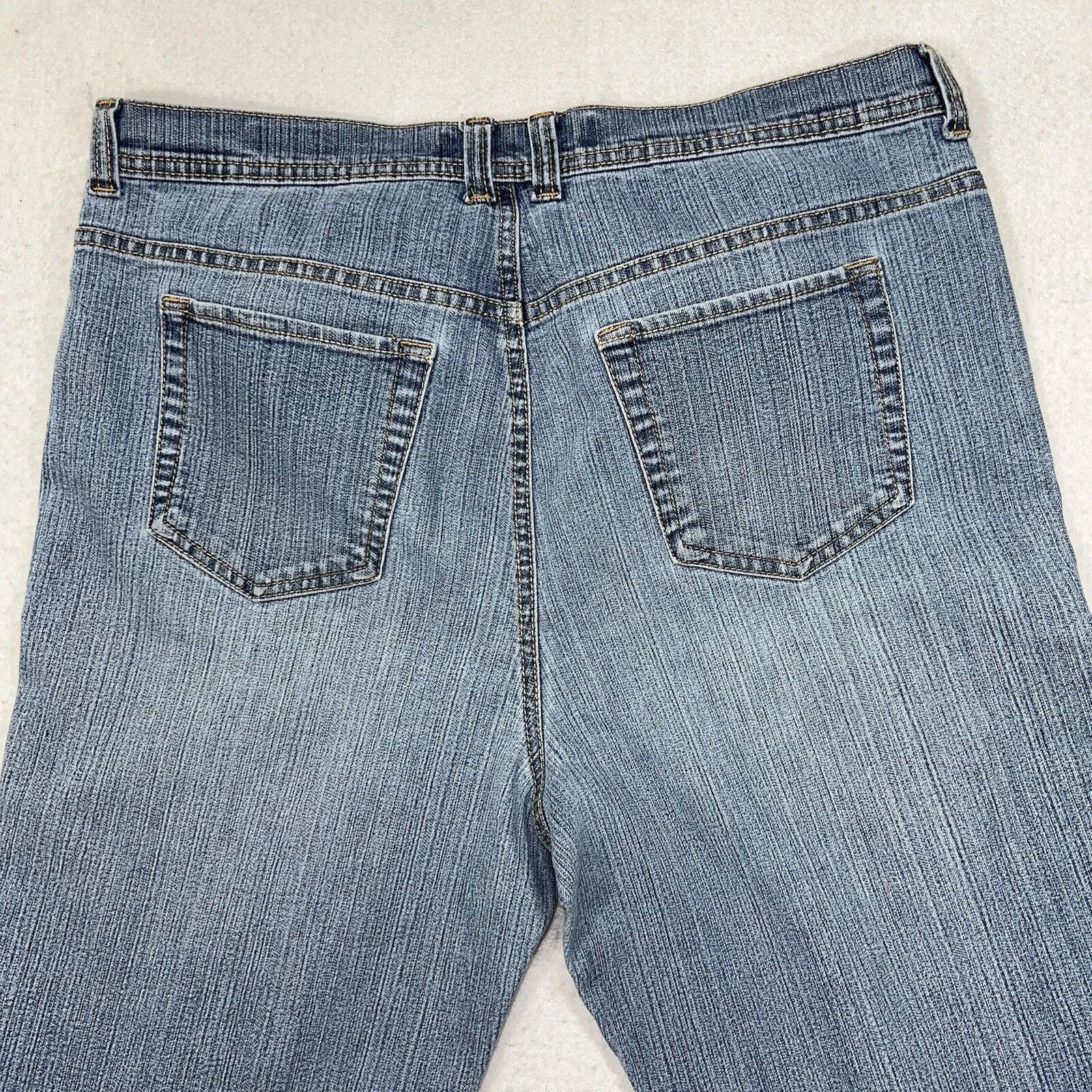Gloria Vanderbilt Gloria Vanderbilt 14 Straight Leg Denim Jeans Stretch Size 33" - 7 Thumbnail