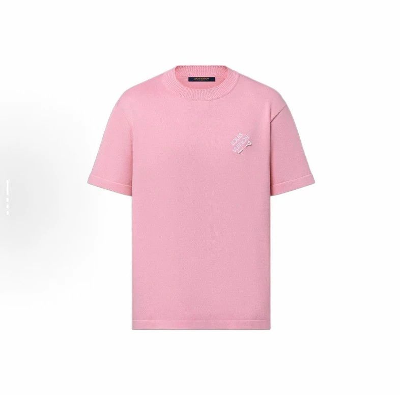 Louis Vuitton Louis Vuitton Pink pin short sleeve Size US L / EU 52-54 / 3 - 1 Thumbnail