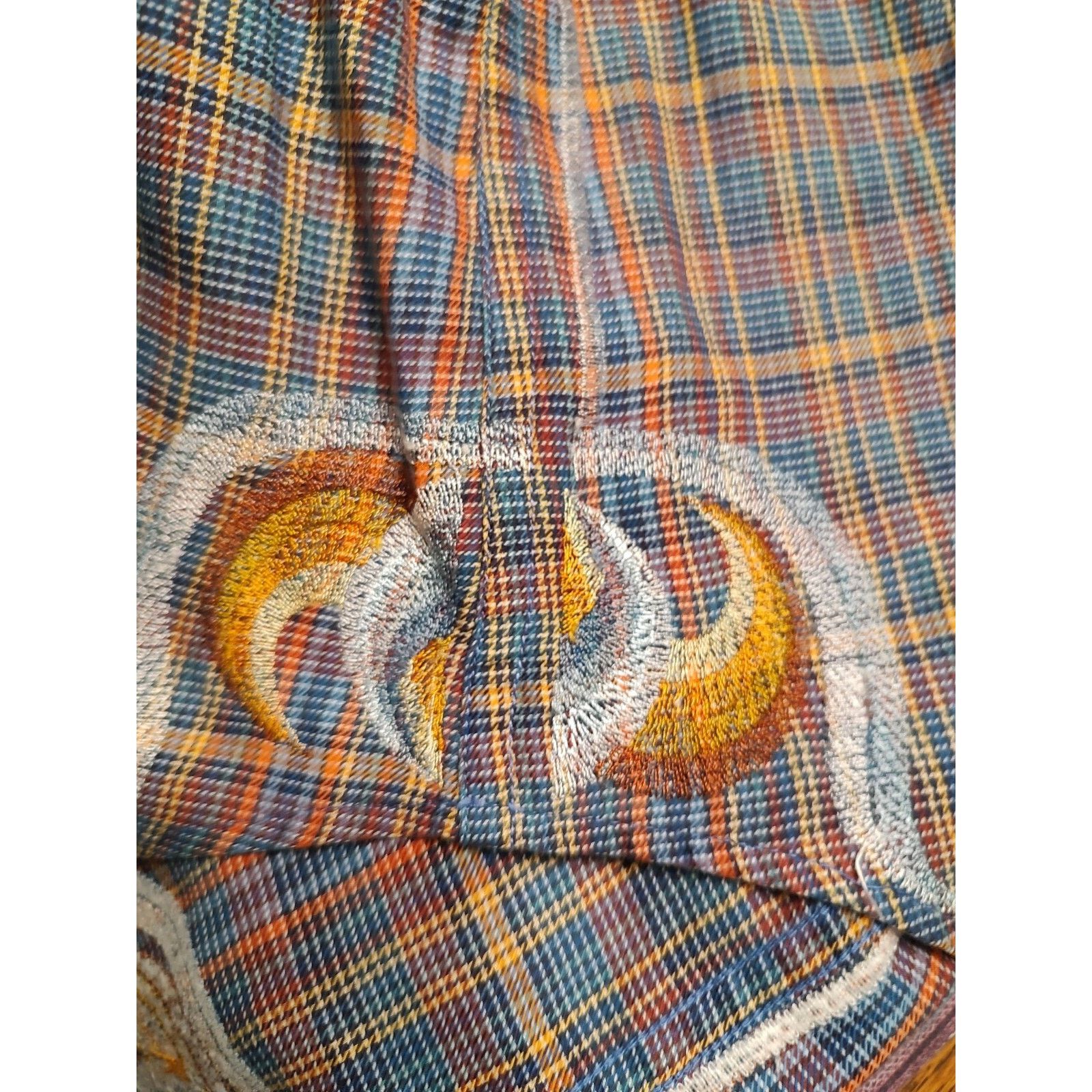 Robert Graham ROBERT GRAHAM Button down shirt Flip Cuff Multi X-Large EUC Size US XL / EU 56 / 4 - 6 Thumbnail