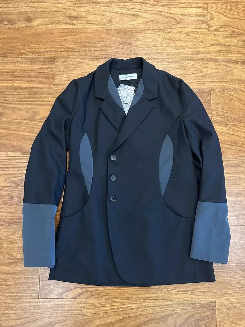 Kiko Kostadinov Kiko Kostadinov Aristides 20ss Suit Jacket Black 2506-Nexta Size US L / EU 52-54 / 3 - 1 Thumbnail