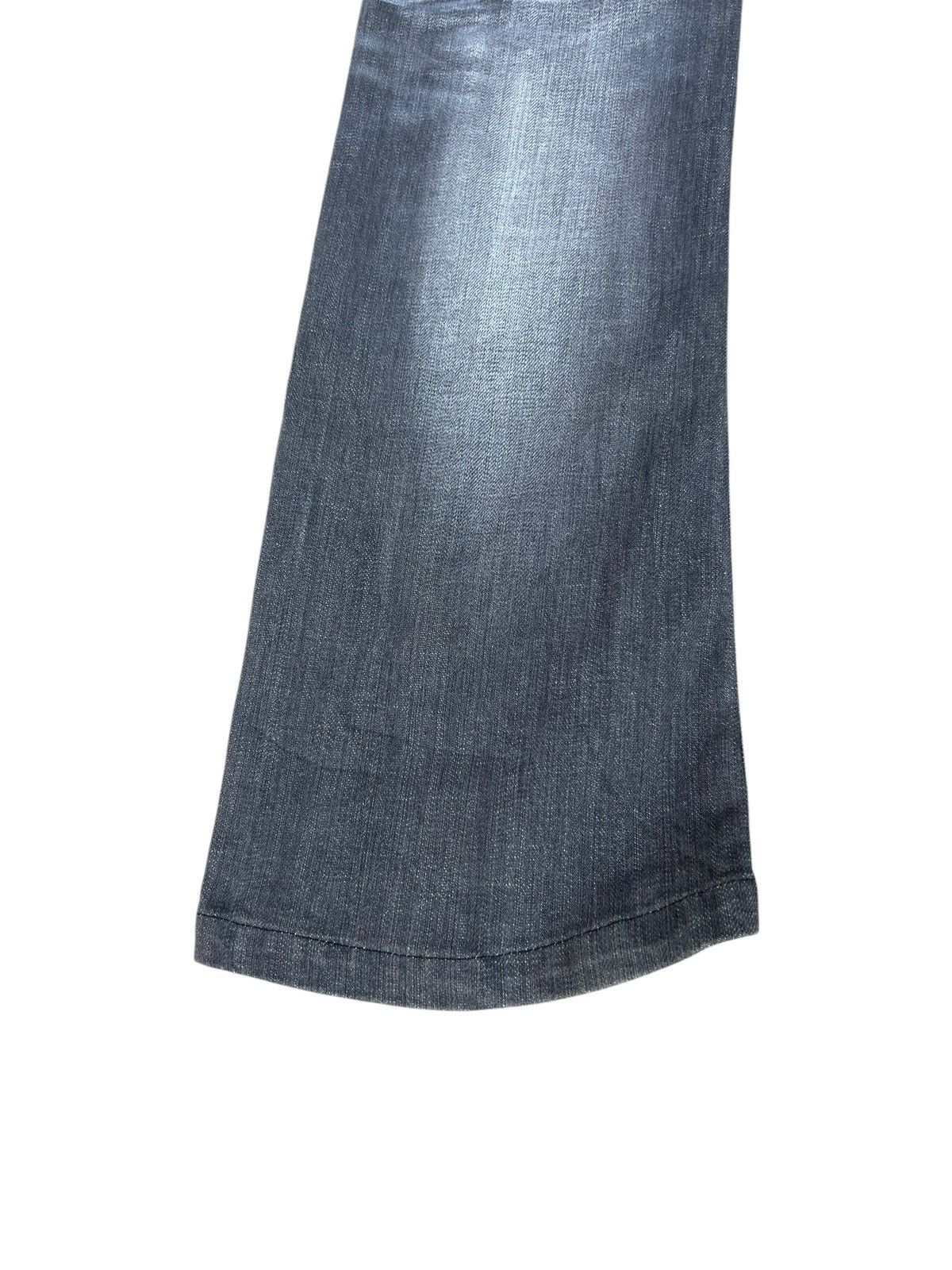 Japanese Brand Nicole Club For Men Japan Stretch Denim Flare Jeans Bootcut Size US 29 - 17 Thumbnail