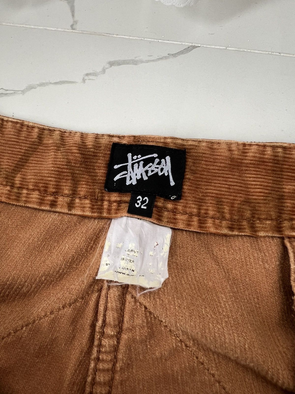 Stussy 90’s STUSSY CORDUROY RARE MULTIPOCKET CARGO RETRO PANTS Y2K Size US 32 / EU 48 - 16 Thumbnail