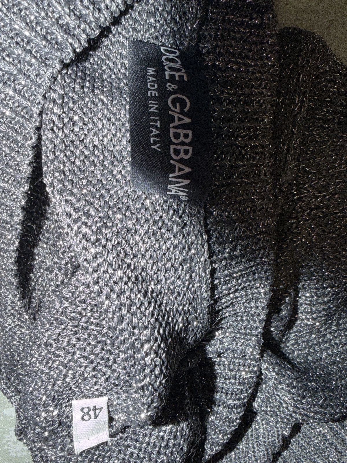 Dolce & Gabbana Lurex sweater Size US M / EU 48-50 / 2 - 2 Thumbnail