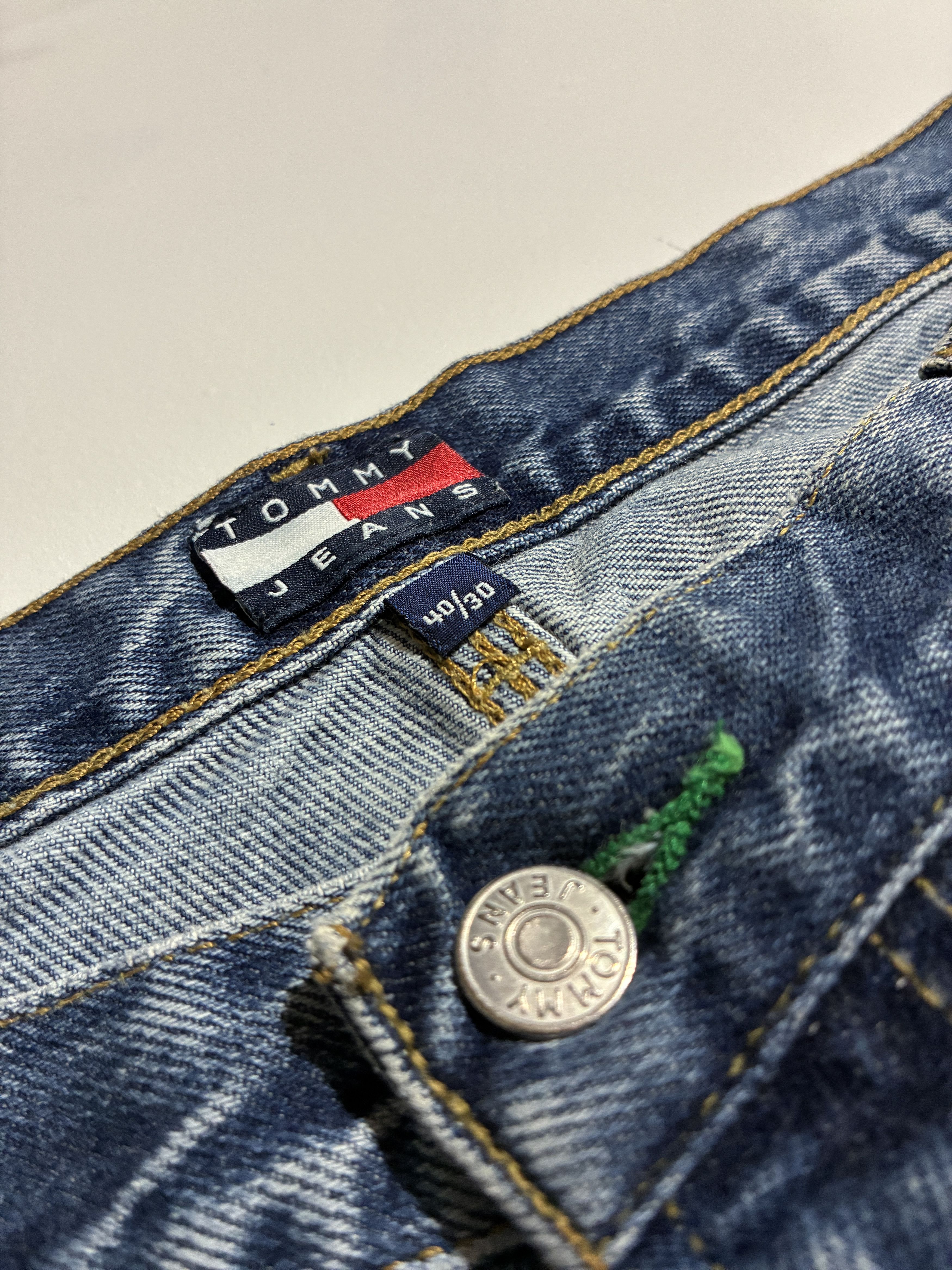 Tommy Hilfiger Vintage Tommy Jeans Carpenter Big Flag Denim 40x30 Size US 40 / EU 56 - 7 Thumbnail