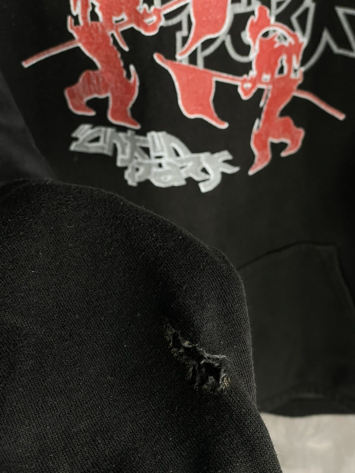 Band Tees × Vintage Vintage Y2K Linkin Park Grunge Hoodie Size US M / EU 48-50 / 2 - 7 Thumbnail