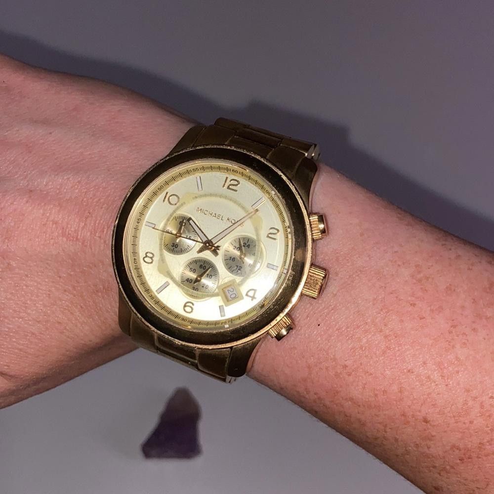 Michael Kors Michael Kors l VIntage Gold Boyfriend Watch Size ONE SIZE - 3 Thumbnail