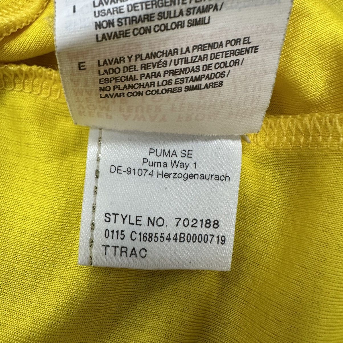 Puma Puma Dry Cell Borussia Dortmund BVB Home Kit Evonik Jersey Size US XL / EU 56 / 4 - 9 Thumbnail