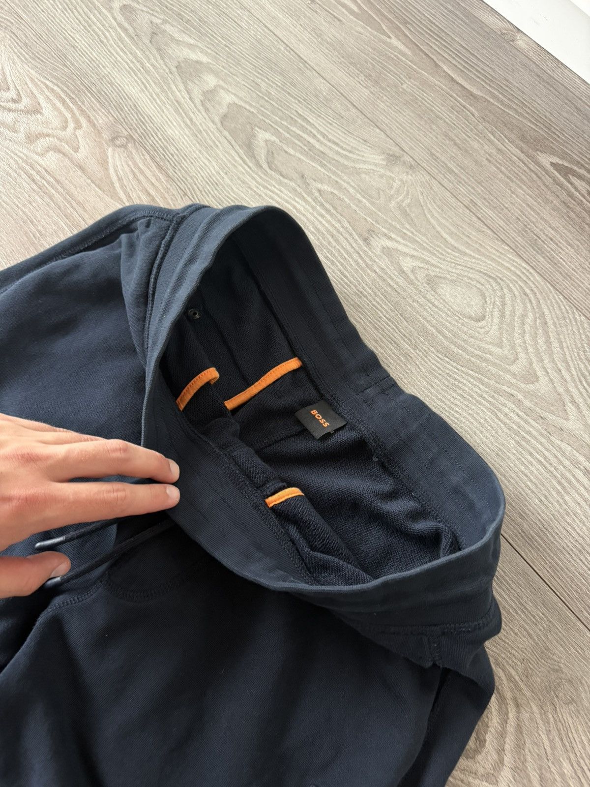 Hugo Boss Hugo Boss Deep Dark Blue Casual Luxury Sweatpants Joggers Size US 32 / EU 48 - 13 Thumbnail