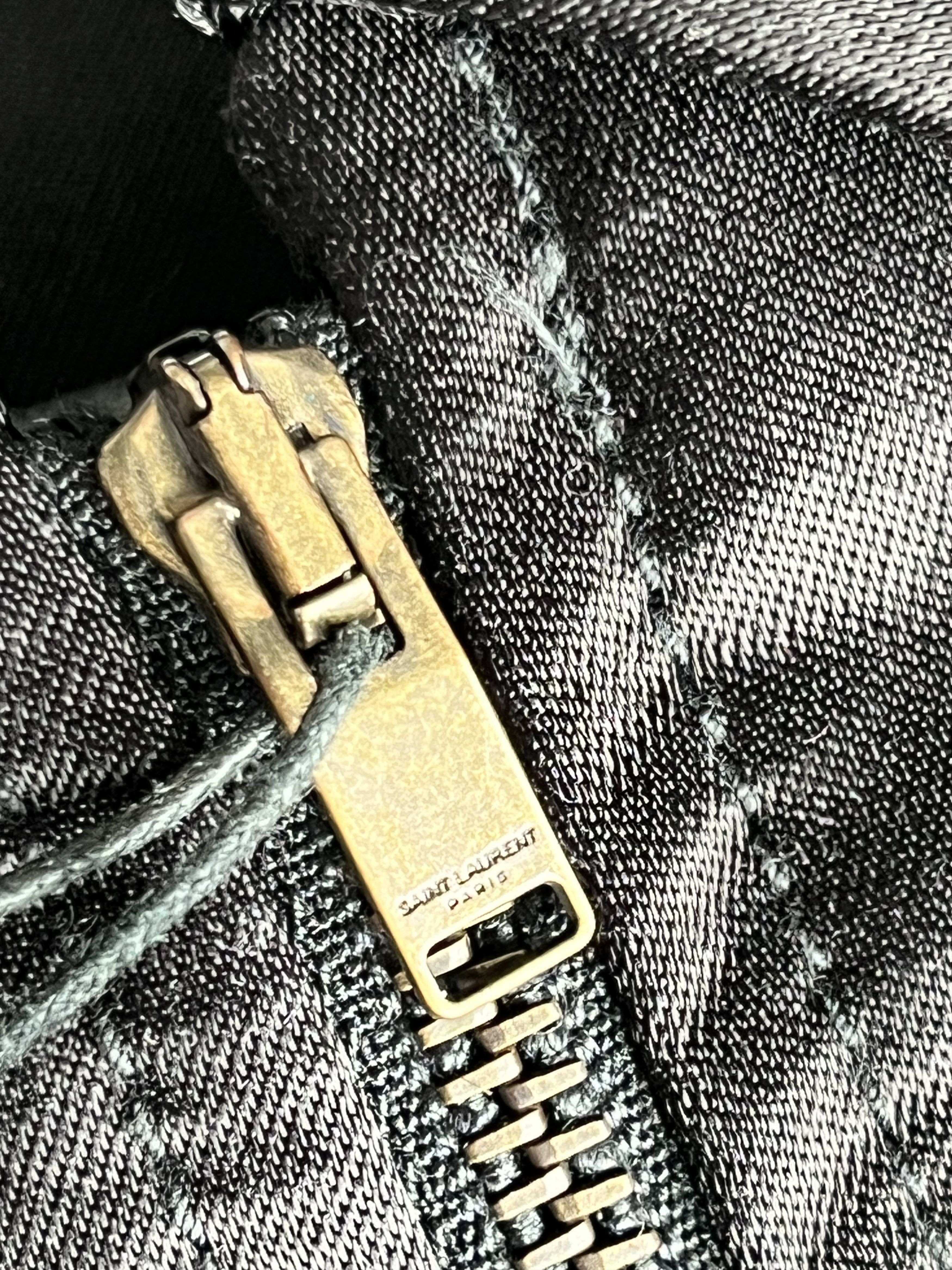 Saint Laurent Paris Saint Laurent Paris Hedi Slimane Music Note Bomber Jacket XS Size US XS / EU 42 / 0 - 12 Thumbnail