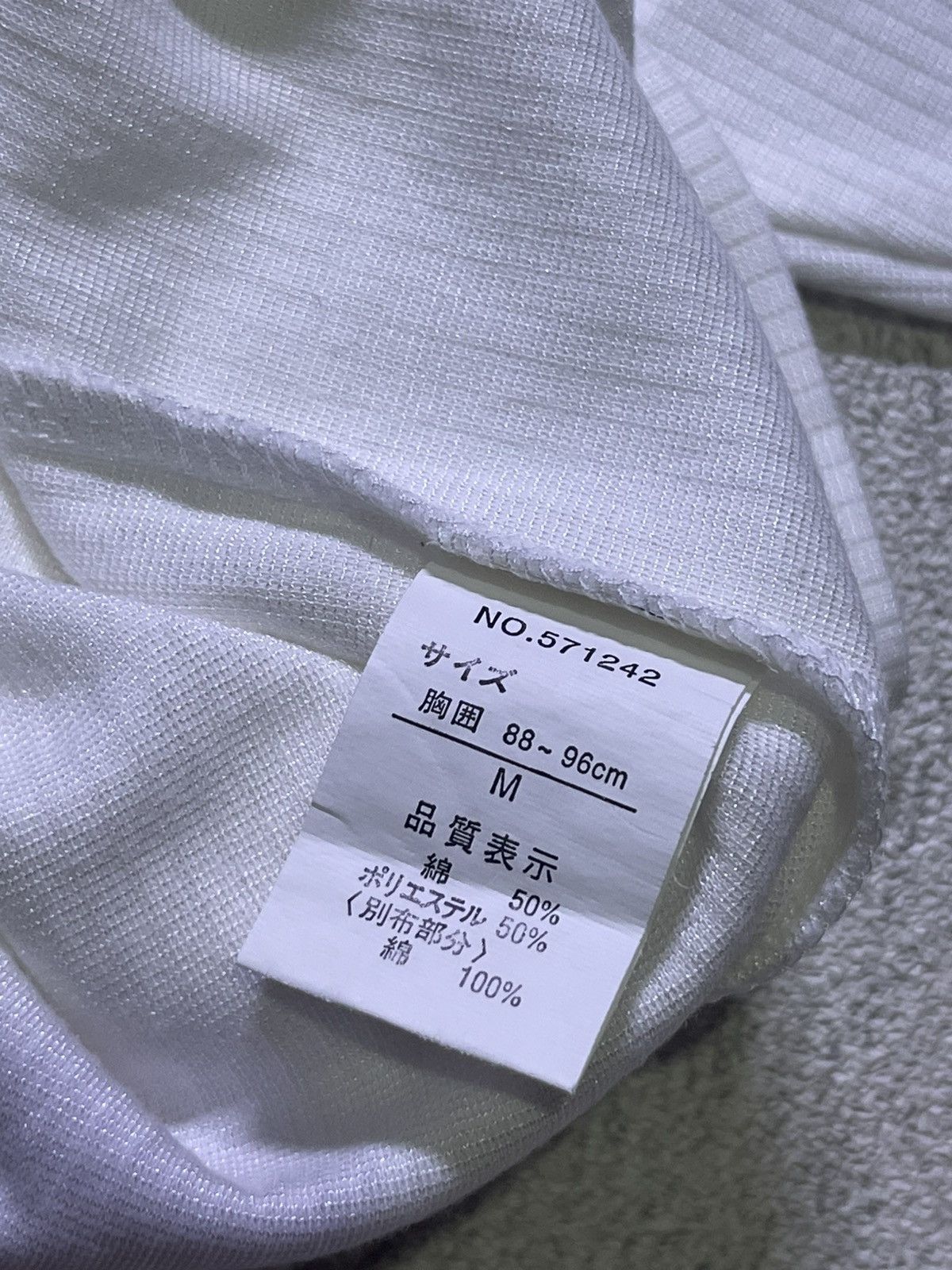 Japanese Brand Y2K YIN & YANG long sleeve t-shirt with double layer pattern Size US M / EU 48-50 / 2 - 5 Thumbnail