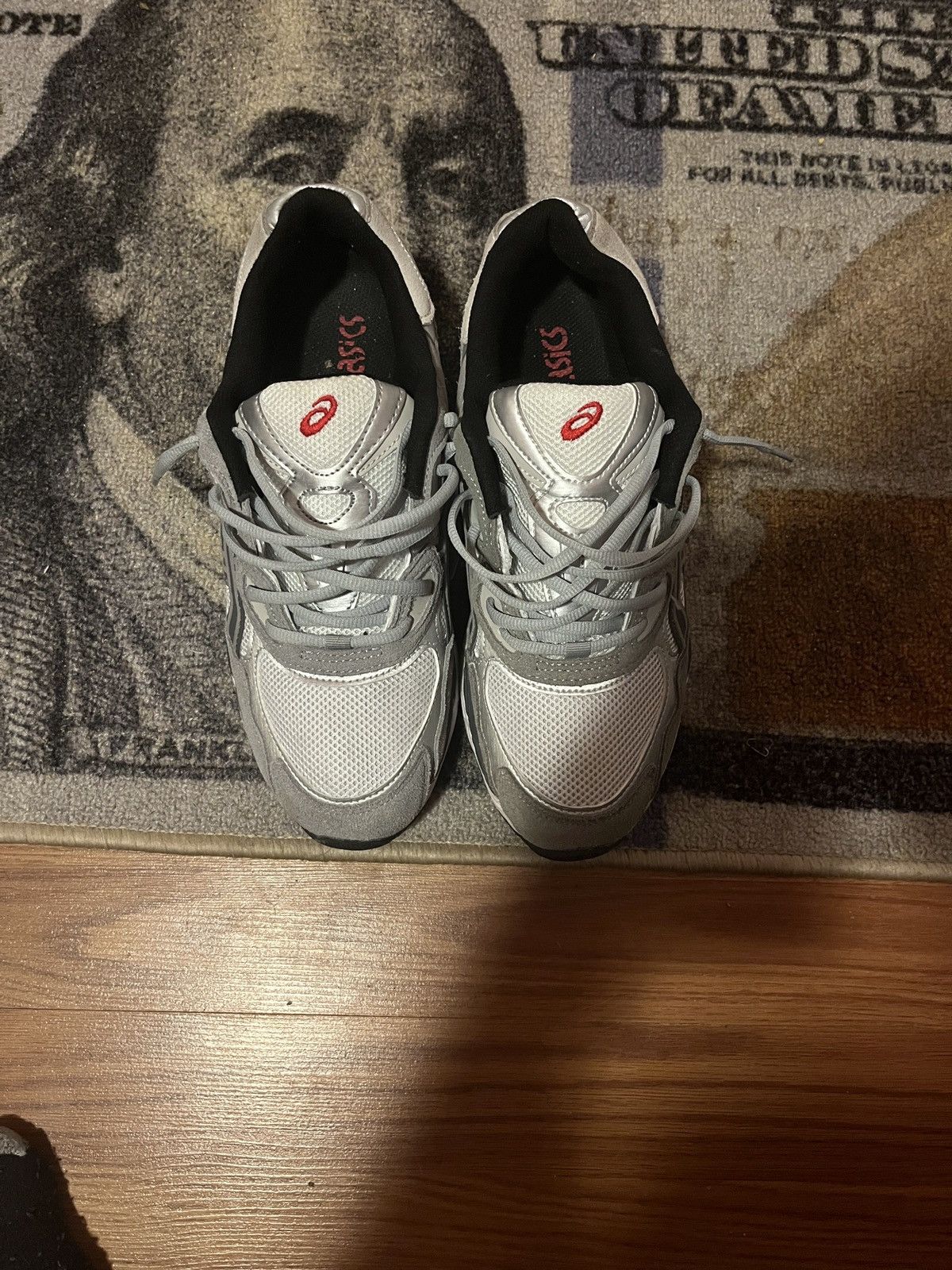 Asics GEL NYC 'WHITE STEEL GREY' Size US 12.5 / EU 45-46 - 3 Thumbnail