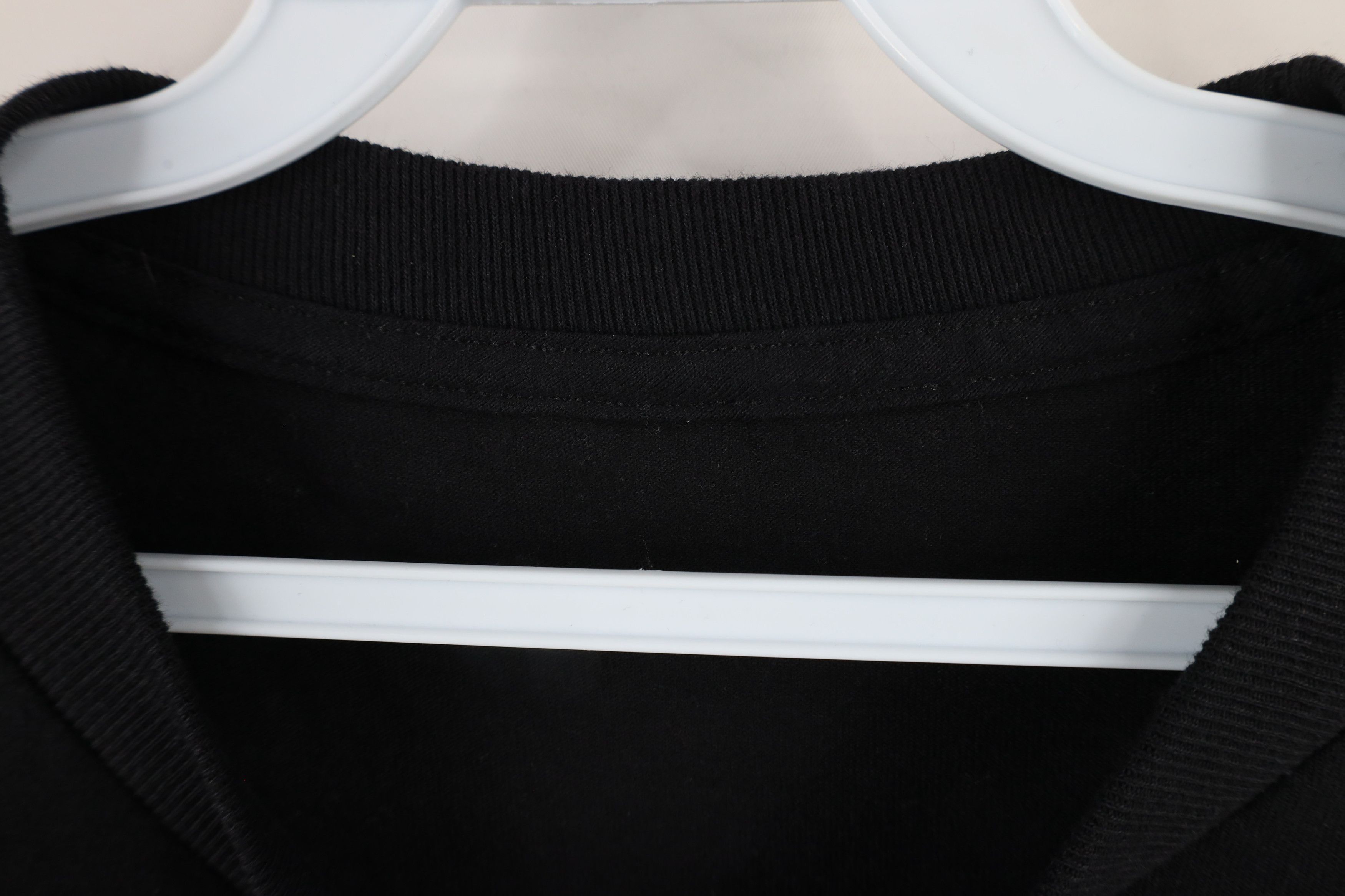 Vintage Vintage 90s Streetwear Long Sleeve T-Shirt Black Cotton Size US L / EU 52-54 / 3 - 4 Thumbnail