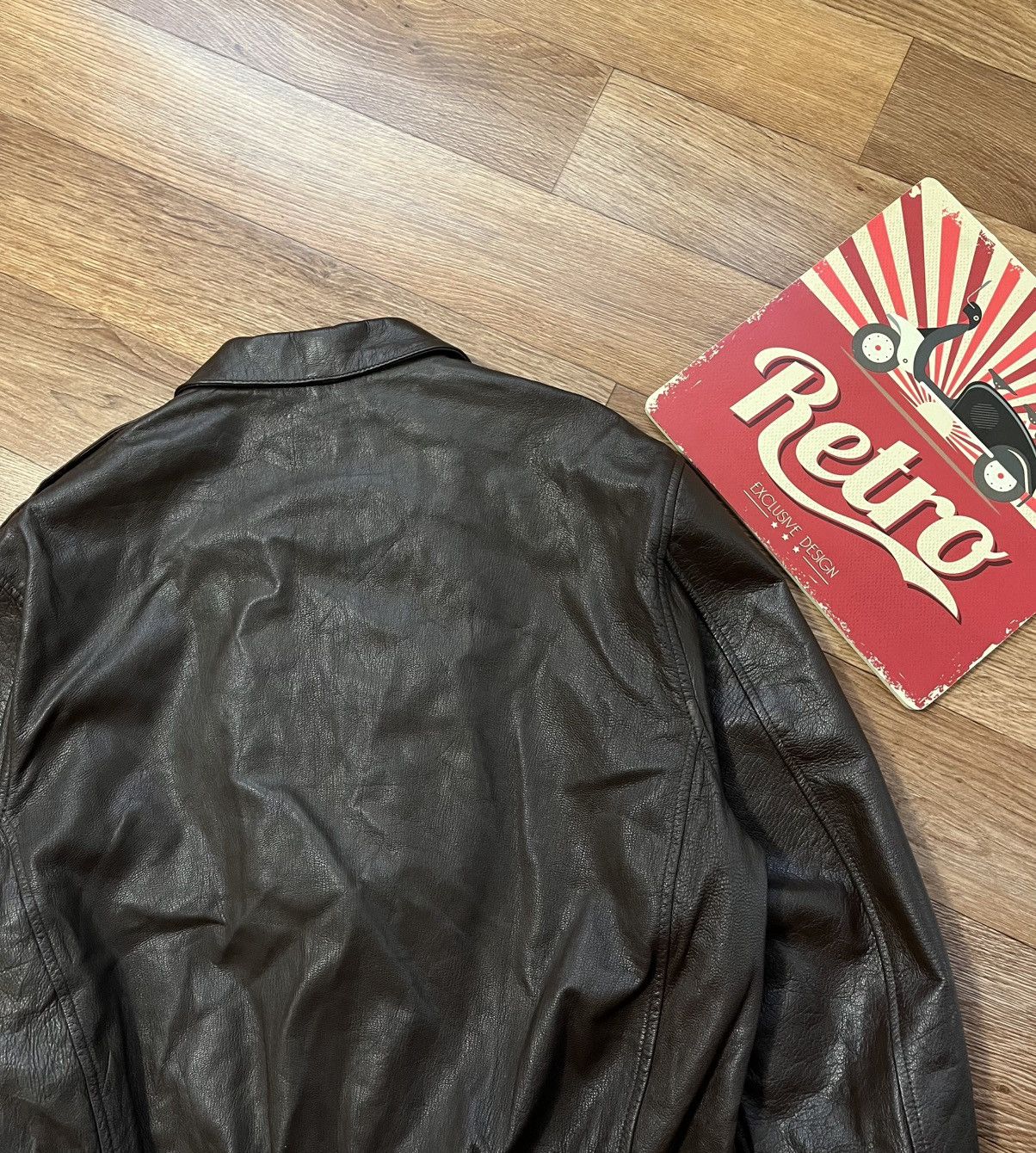 Cooper Vintage Cooper A2 Leather Aviator Jacket Size US M / EU 48-50 / 2 - 11 Thumbnail