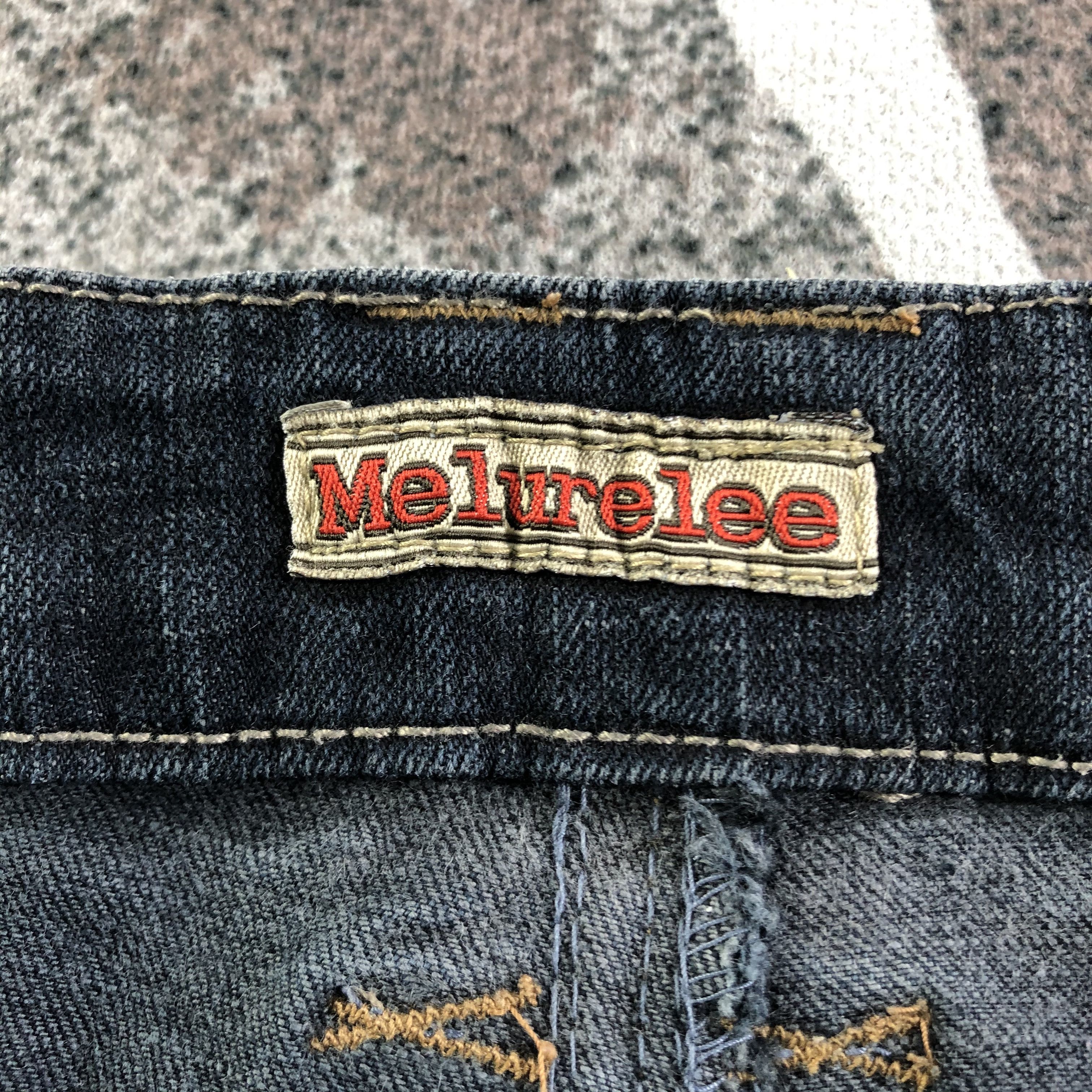 Japanese Brand Vintage Melurelee Jeans Flare Denim KJ3062 Size US 30 / EU 46 - 7 Thumbnail