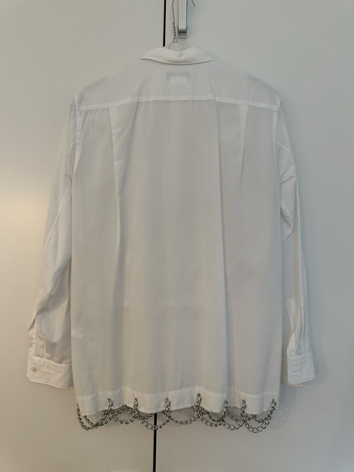 Comme des Garcons Homme Plus Chain Detail Cotton Shirt Size US S / EU 44-46 / 1 - 2 Thumbnail
