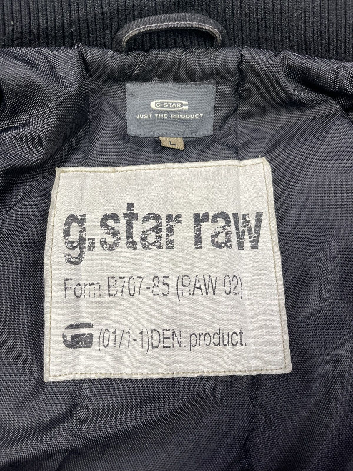 G-Star Vintage Y2k G Star Raw Denim Puffer Bombers Jackets Size US L / EU 52-54 / 3 - 15 Thumbnail