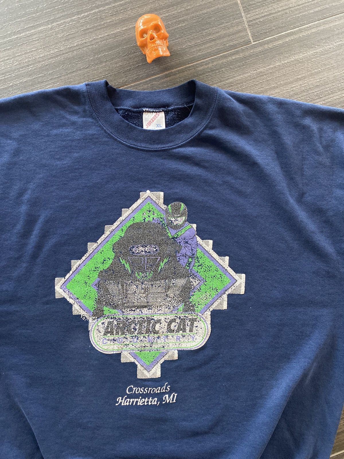 Jerzees 90s Arctic Cat snowmobile sweatshirt sz XL Size US XL / EU 56 / 4 - 2 Thumbnail