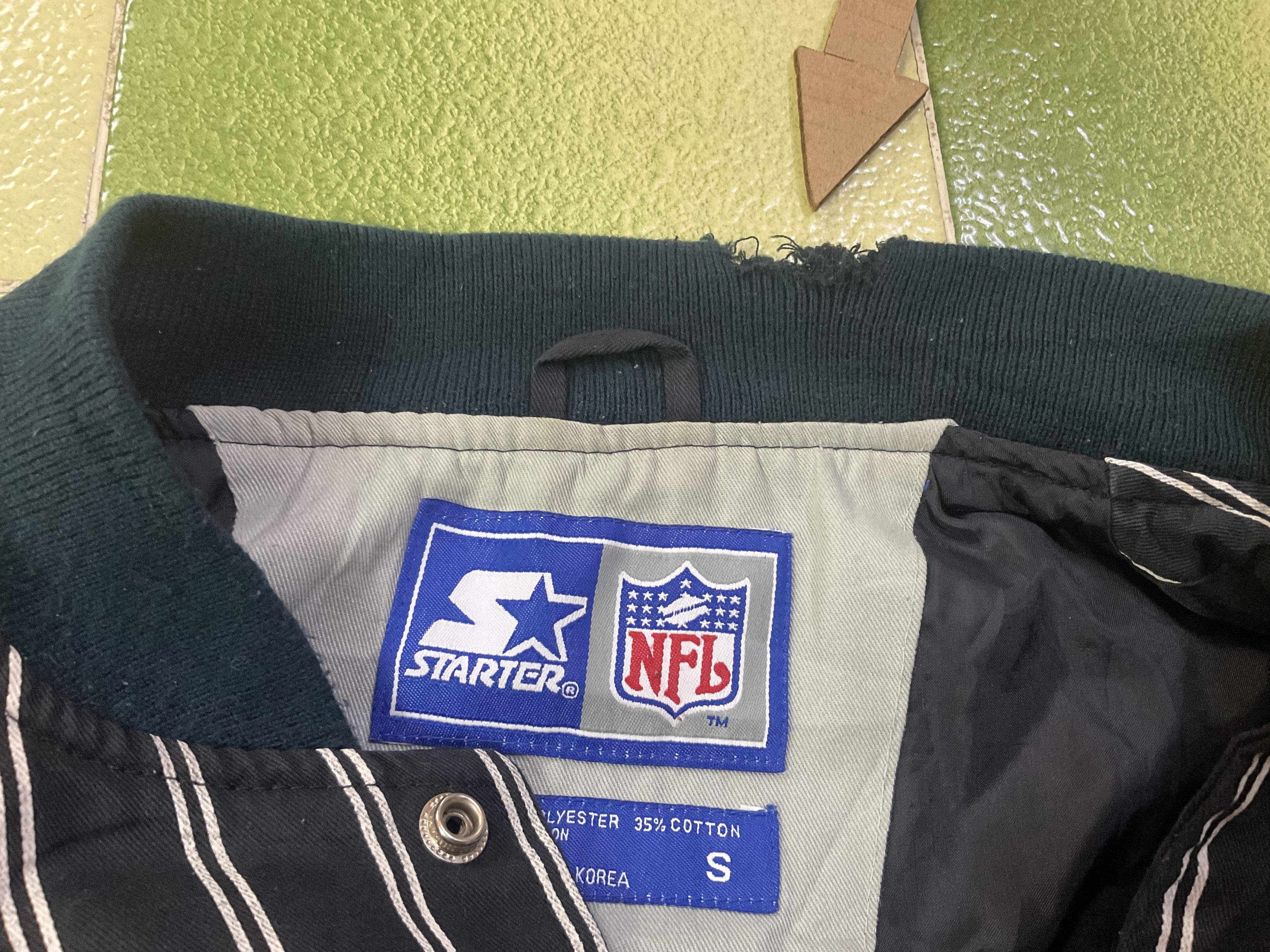 NFL Vintage 90s Starter NFL Oakland Raiders Jacket Las Vegas Size US S / EU 44-46 / 1 - 9 Thumbnail
