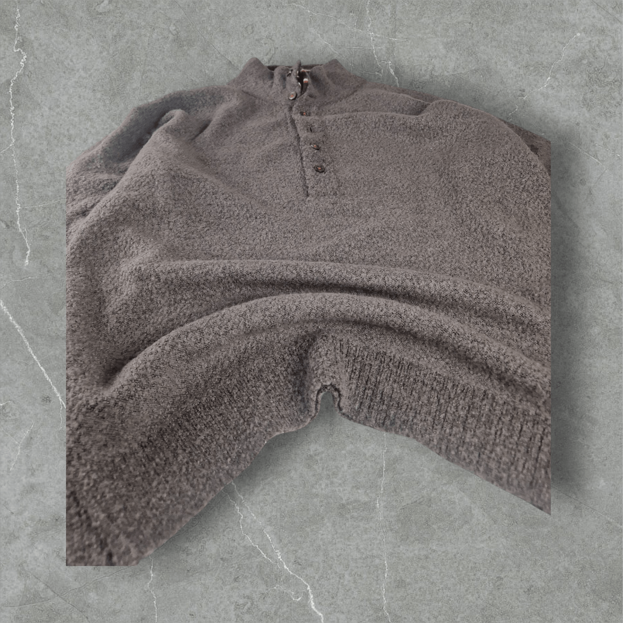 Japanese Brand Vintage 90s Simple Life Japan Wool Sweater Brown L Rare Size US L / EU 52-54 / 3 - 4 Thumbnail