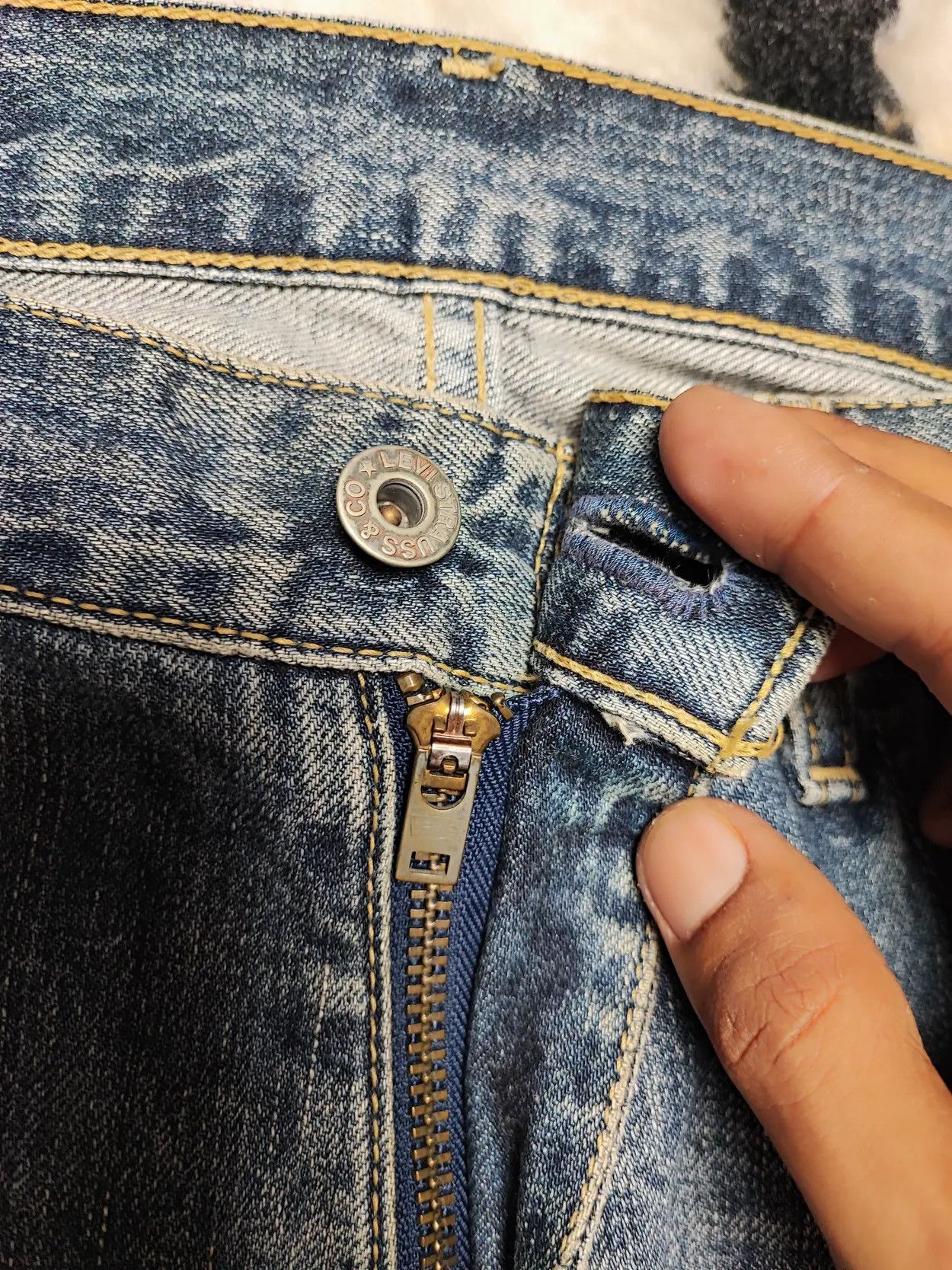 Levi's Vintage Levis 503 Jerky Tag Vintage Size US 30 / EU 46 - 8 Thumbnail